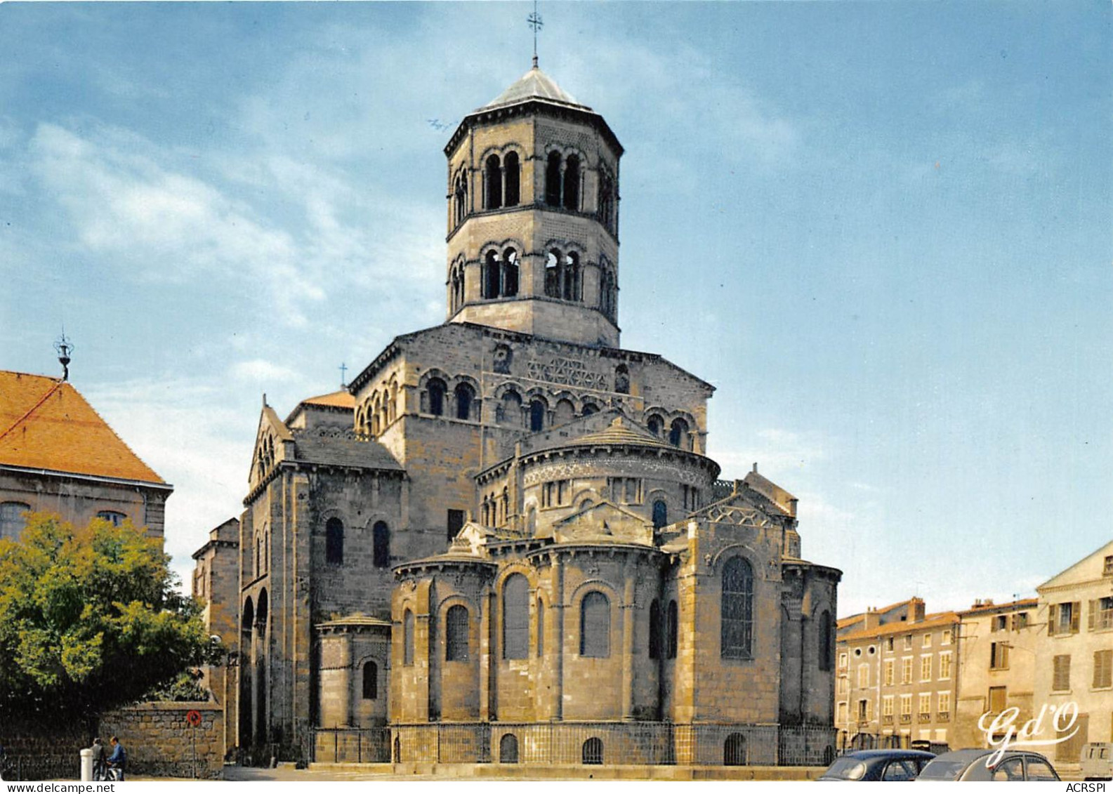 ISSOIRE Saint Austremoine Style Roman Auvergnat Chevet Et Transept 24(scan Recto-verso) MA2238 - Issoire