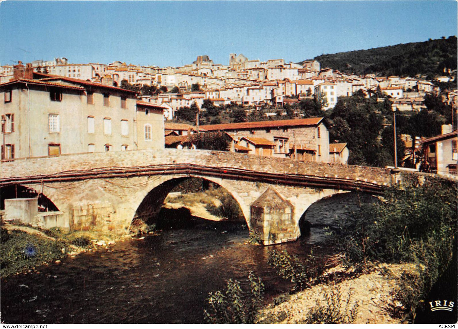 THIERS Vue Generale Et Le Pont Du Moutier Sur La Durolle 14(scan Recto-verso) MA2237 - Thiers