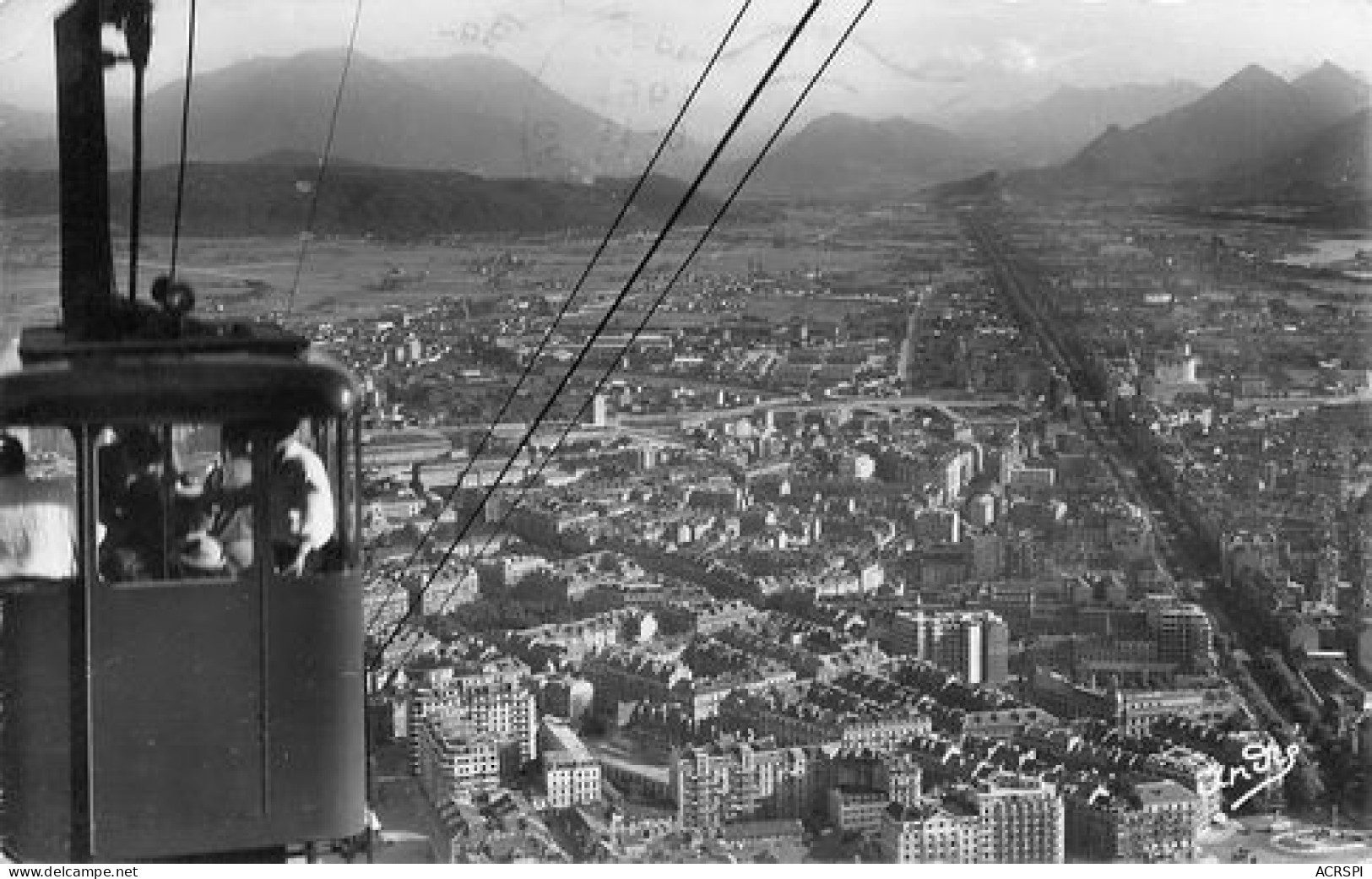 GRENOBLE Telepherique De La Bastille   11   (scan Recto-verso)MA2267Bis - Grenoble