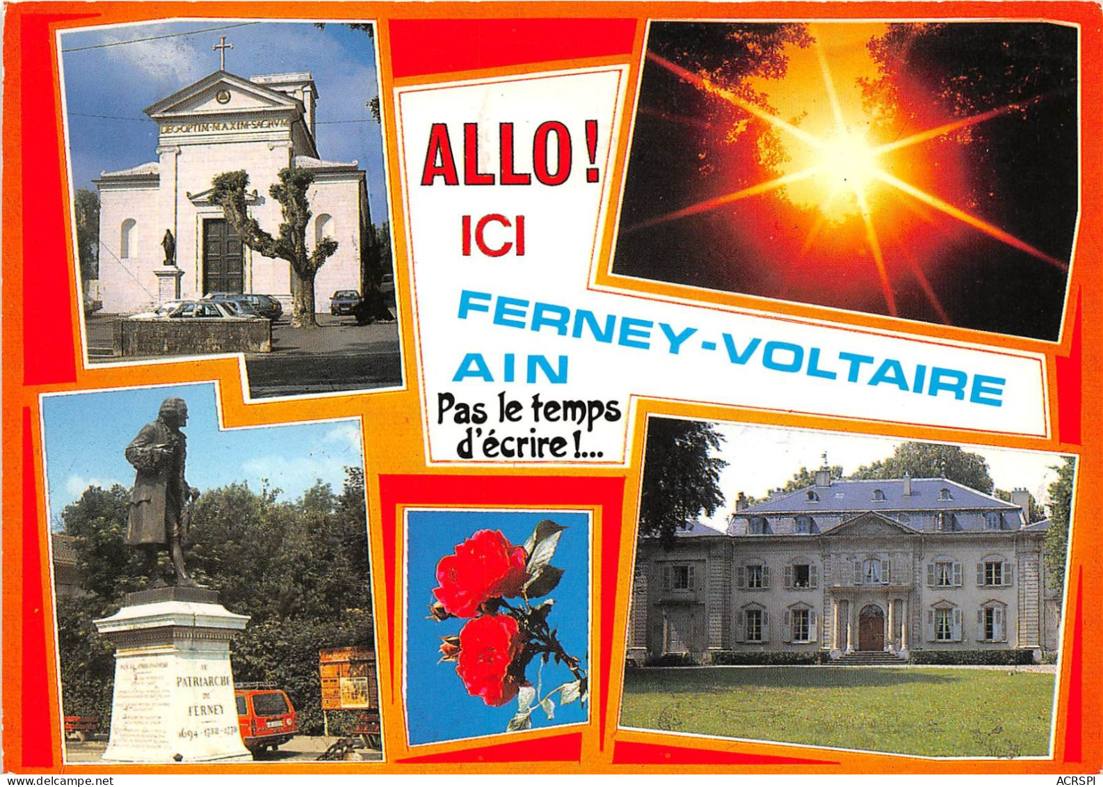 FERNEY VOLTAIRE 18(scan Recto-verso) MA2266 - Ferney-Voltaire