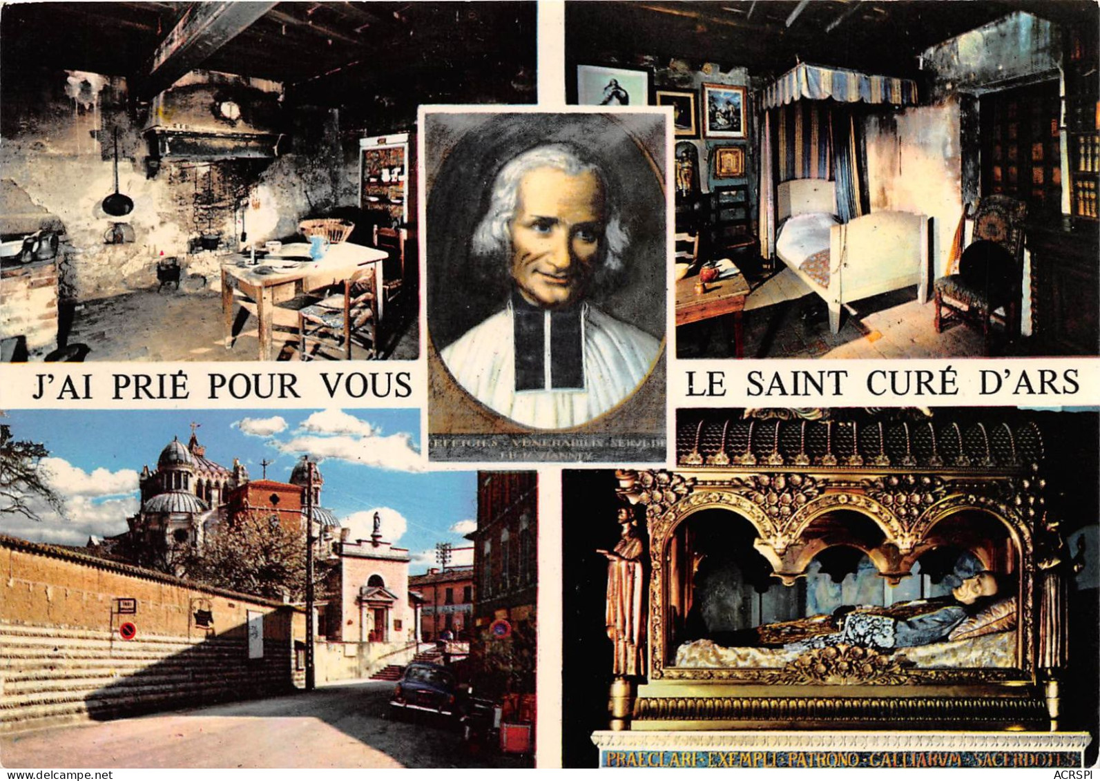 ARS La Cuisine Du Saint Cure D Ars La Chambre Du Cure D Ars Eglise 10(scan Recto-verso) MA2265 - Ars-sur-Formans