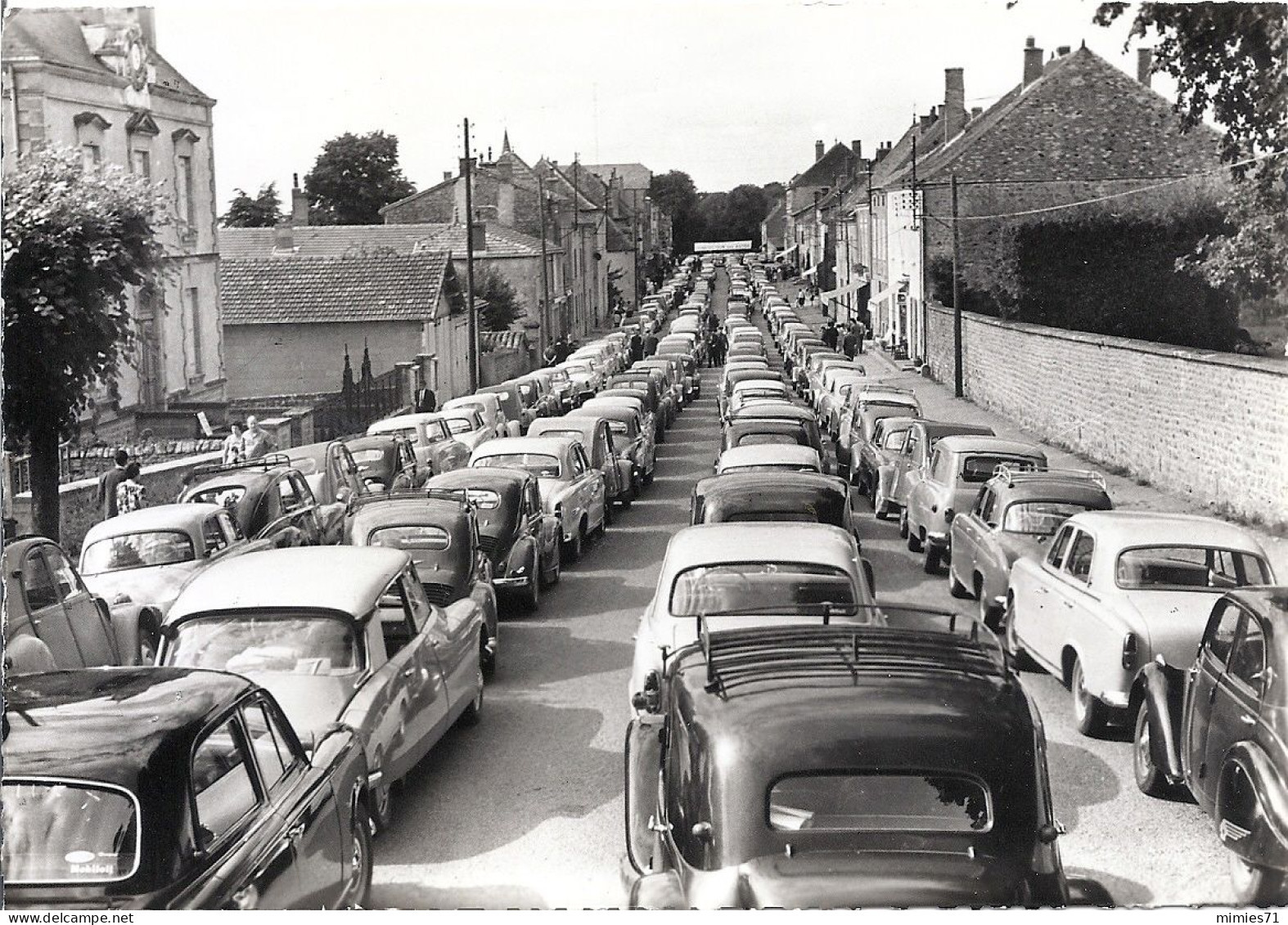 CPSM SAINT CHRISTOPHE EN BRIONNAIS Bénédiction Des Autos - Autres & Non Classés