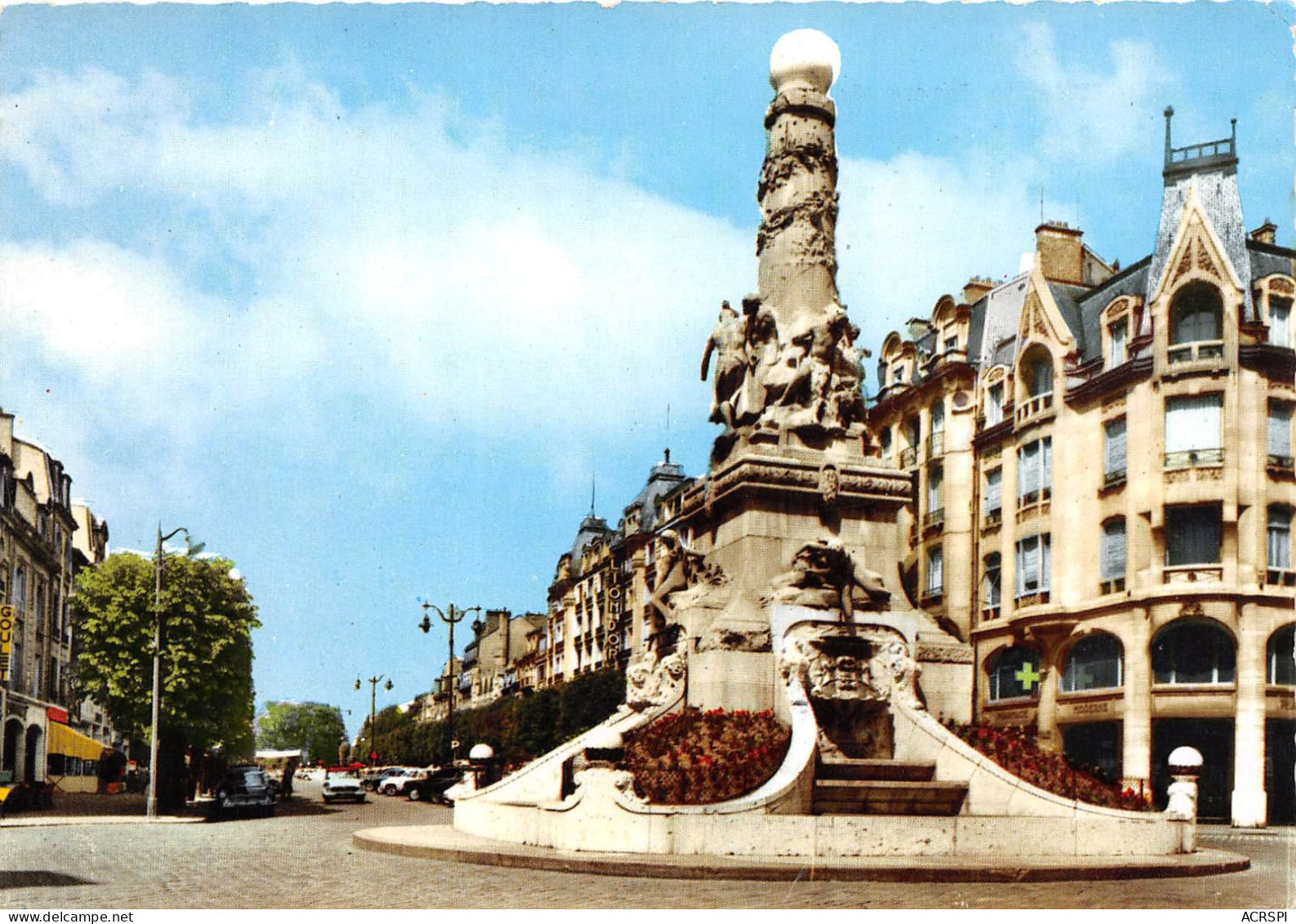 REIMS La Fontaine Sube 5(scan Recto-verso) MA2260 - Reims