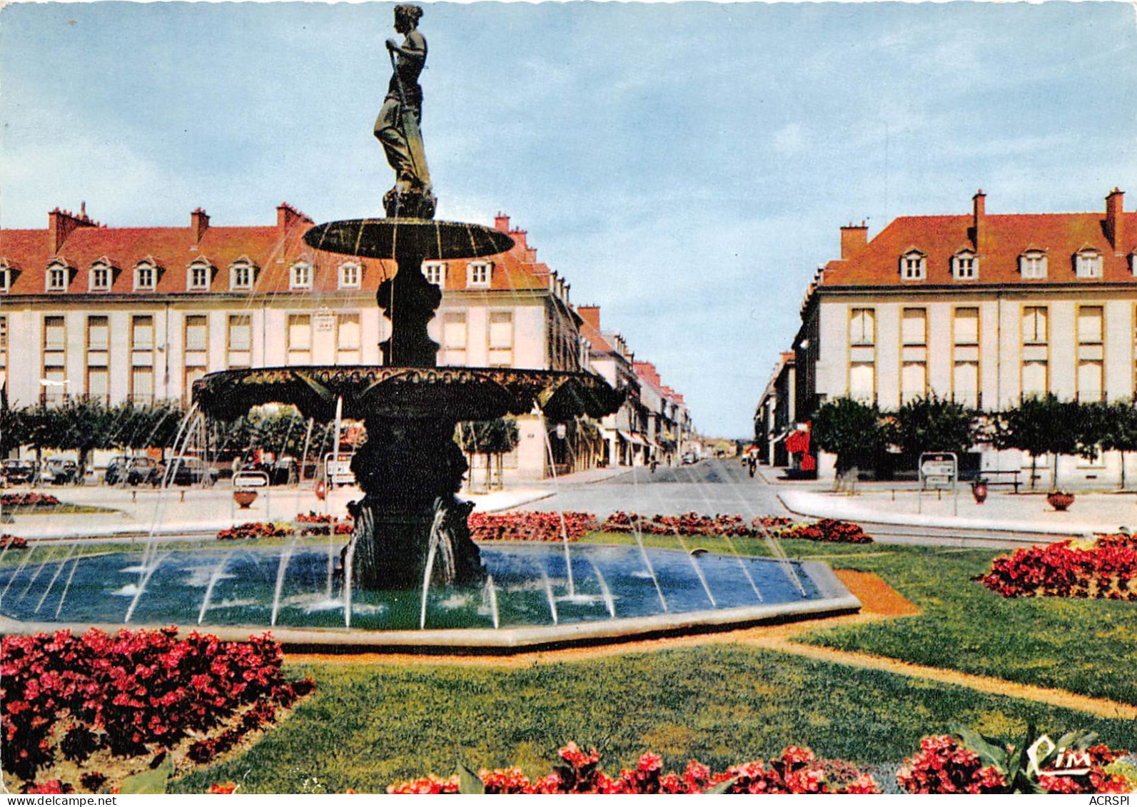 VITRY LE FRANCOIS Place D Armes Et Deesse 2(scan Recto-verso) MA2260 - Vitry-le-François