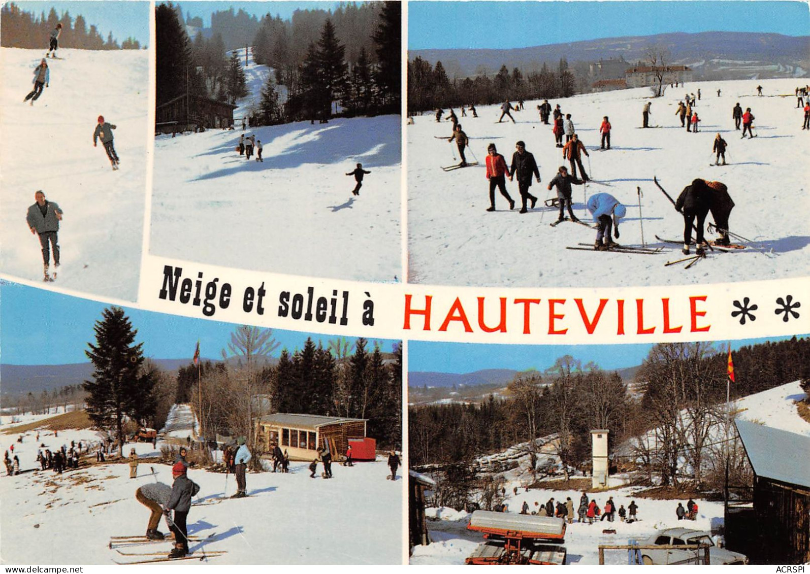 HAUTEVILLE LOMPNES 4(scan Recto-verso) MA2259 - Hauteville-Lompnes