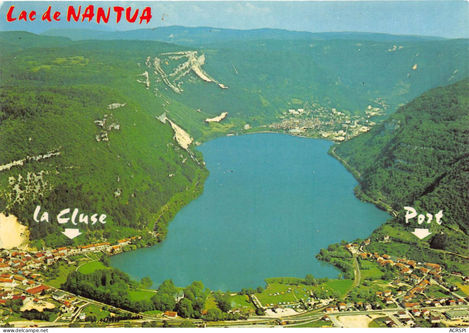 LE LAC DE NANTUA 2(scan Recto-verso) MA2258 - Nantua