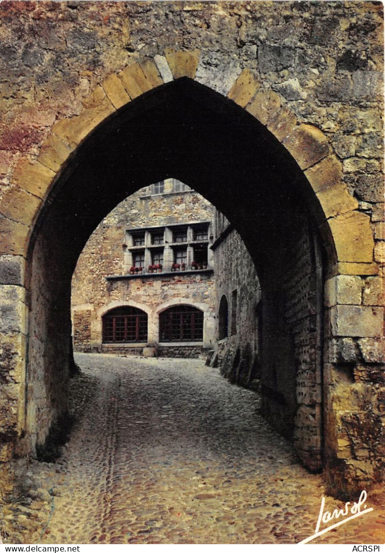 Cite Medievale De PEROUGES La Porte D En Haut 19(scan Recto-verso) MA2257 - Pérouges