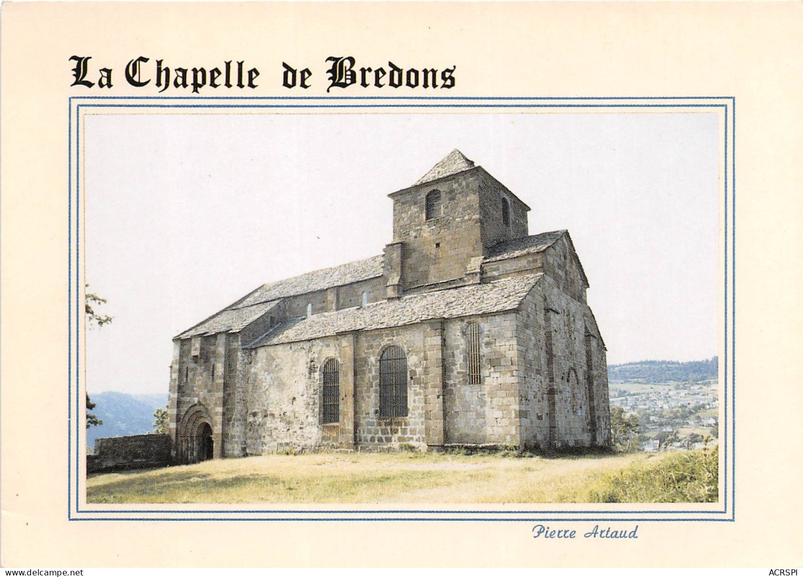 Environs De MURAT La Chapelle De BREDONS 29(scan Recto-verso) MA2255 - Murat