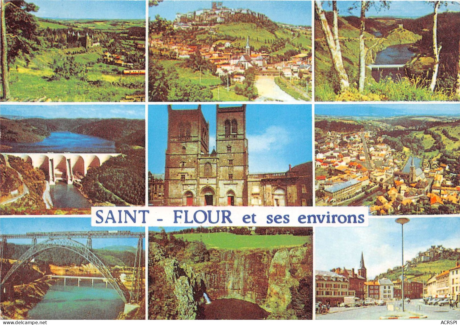 SAINT FLOUR Et Ses Environs Le Chateau De Sailhant Vue Generale 12(scan Recto-verso) MA2255 - Saint Flour