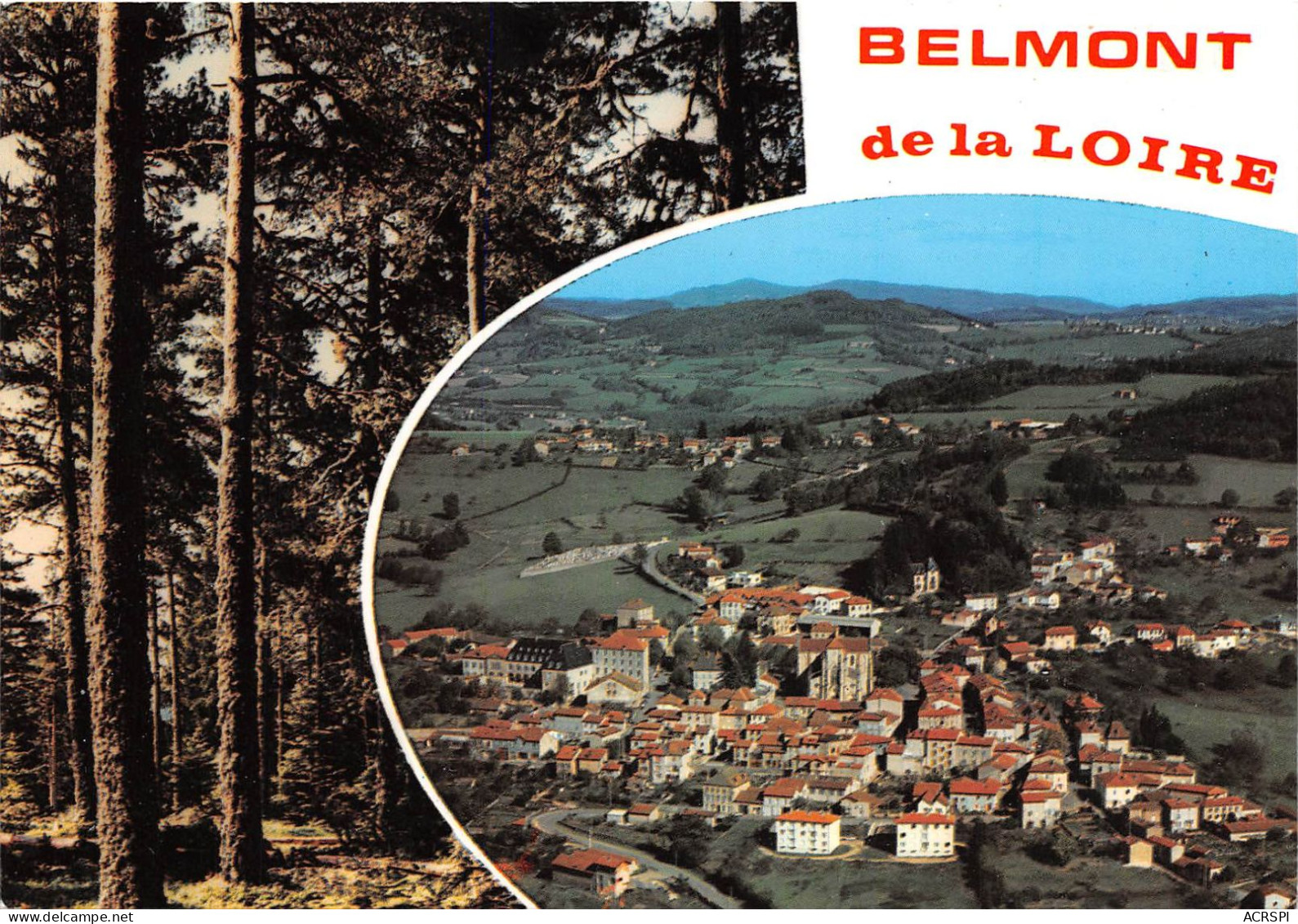 BELMONT DE LA LOIRE 28(scan Recto-verso) MA2254 - Belmont De La Loire
