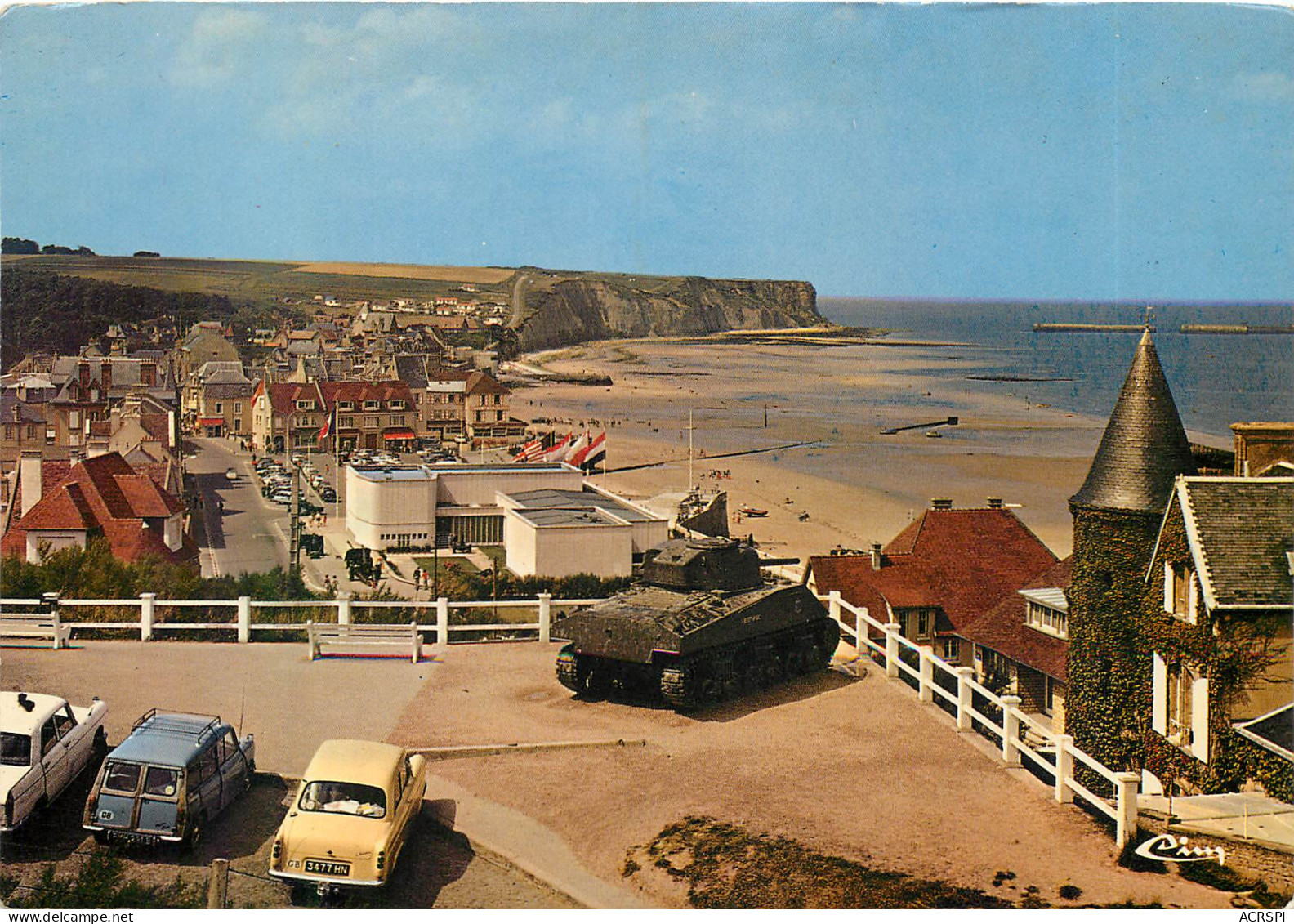 ARROMANCHES Le Bourg La Palge Les Pontons Le Musee Du Debarquement 21(scan Recto-verso) MB2380 - Arromanches