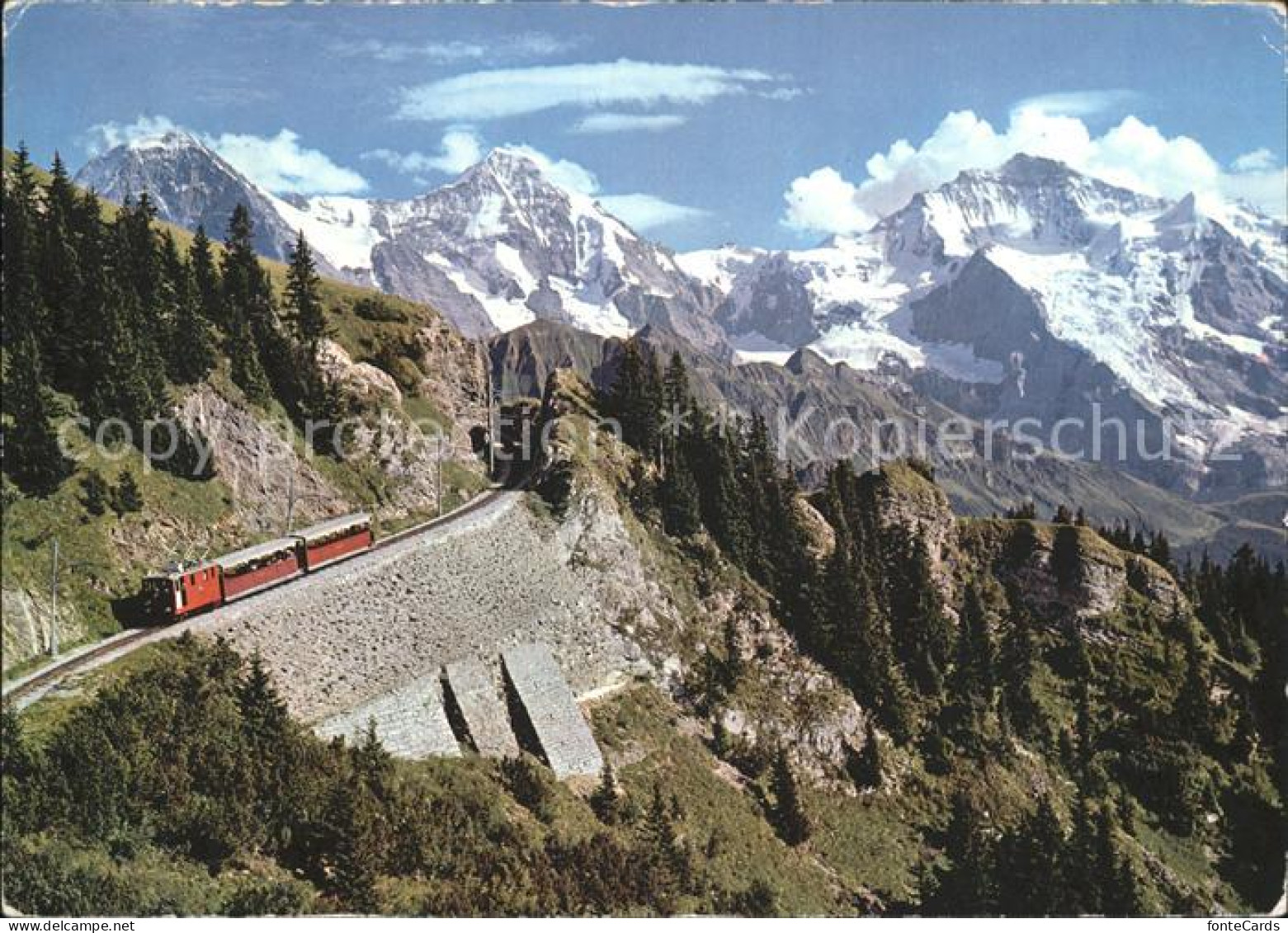 12260654 Schynige-Platte-Bahn Eiger-Moench-Jungfrau Schynige-Platte-Bahn - Other & Unclassified