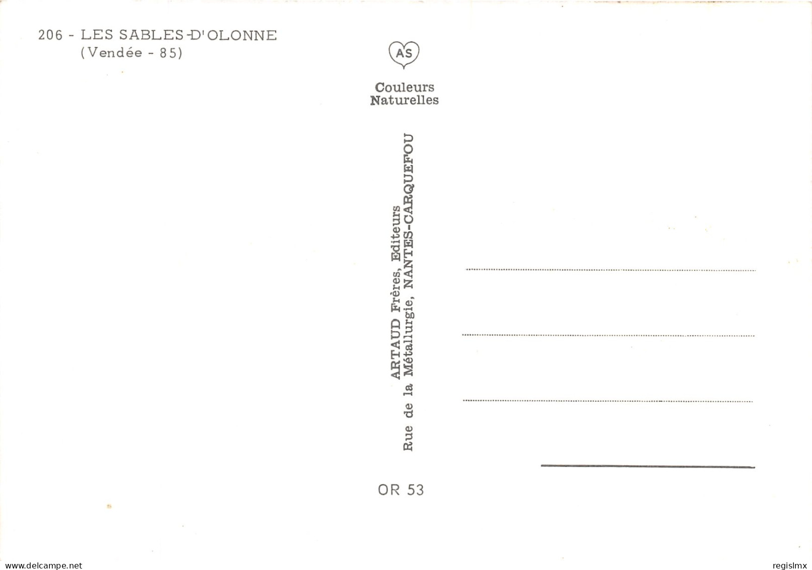 85-LES SABLES D OLONNE-N°1032-B/0299 - Sables D'Olonne
