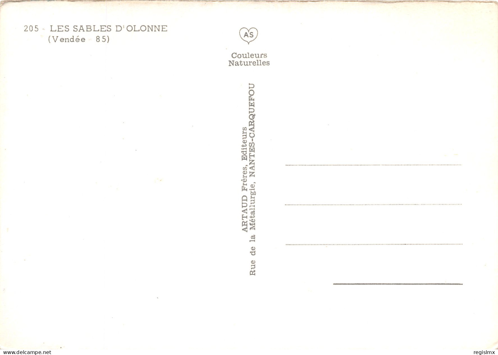 85-LES SABLES D OLONNE-N°1032-B/0269 - Sables D'Olonne