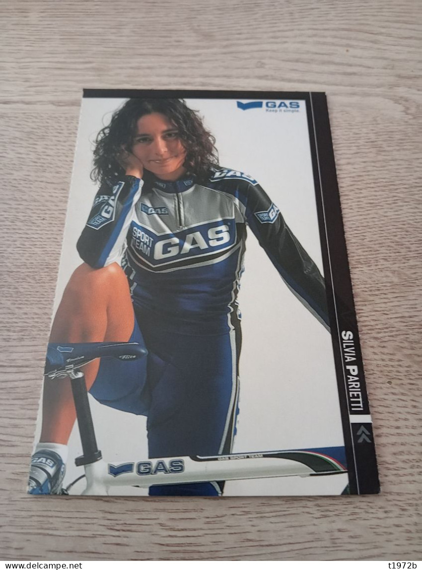 Cyclisme Cycling Ciclismo Ciclista Wielrennen Radfahren PARIETTI SILVIA (Gas Sport Professional Cycling Team 2001) - Cyclisme