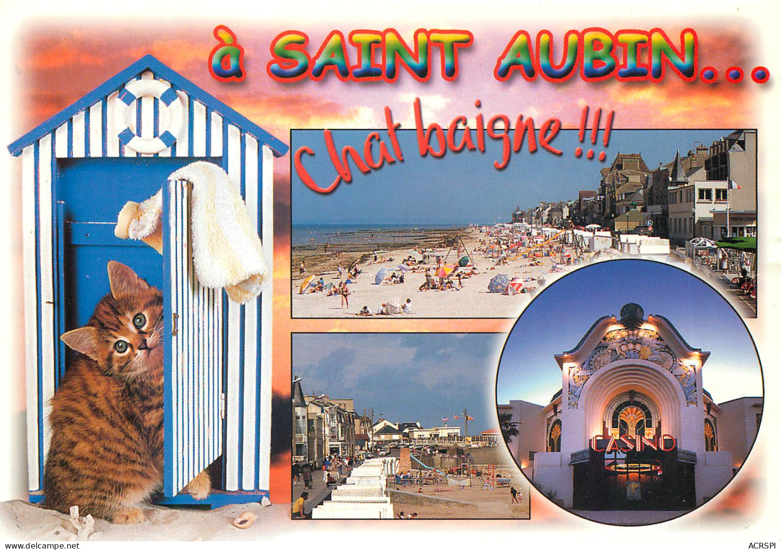 SAINT AUBIN SUR MER 15(scan Recto-verso) MB2383 - Saint Aubin