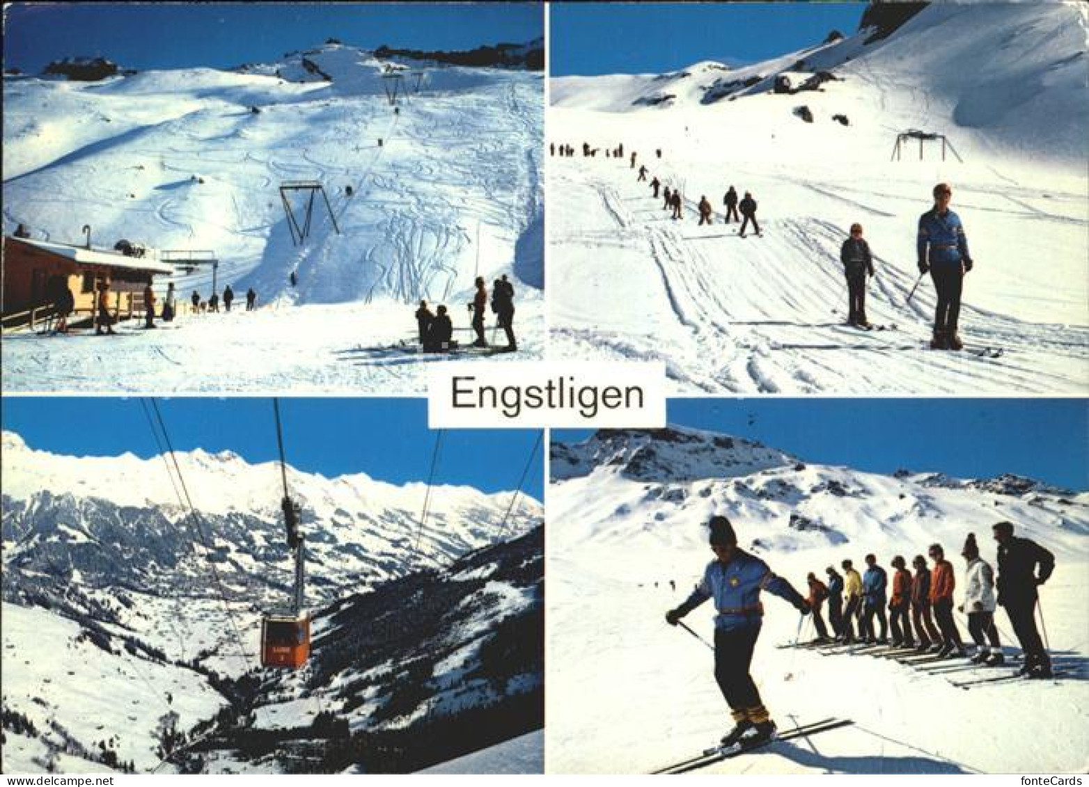 12259333 Adelboden Skigebiet Engstligenalp Seilbahn Adelboden BE - Other & Unclassified
