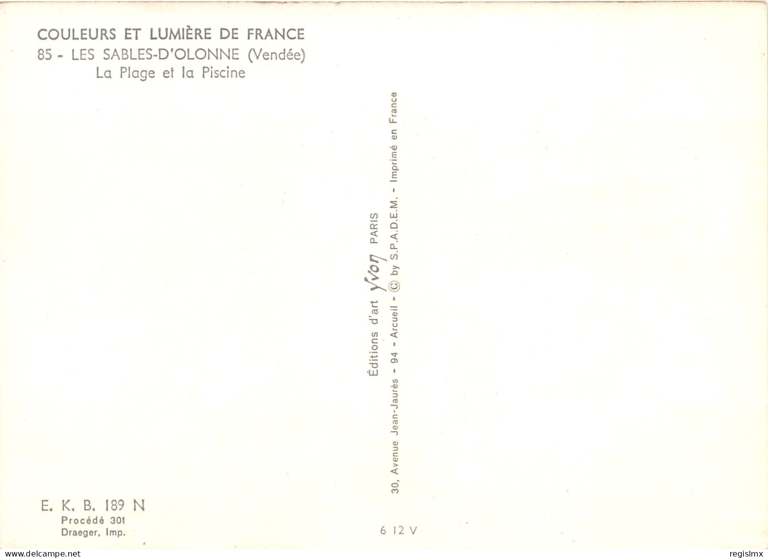 85-LES SABLES D OLONNE-N°1032-A/0283 - Sables D'Olonne