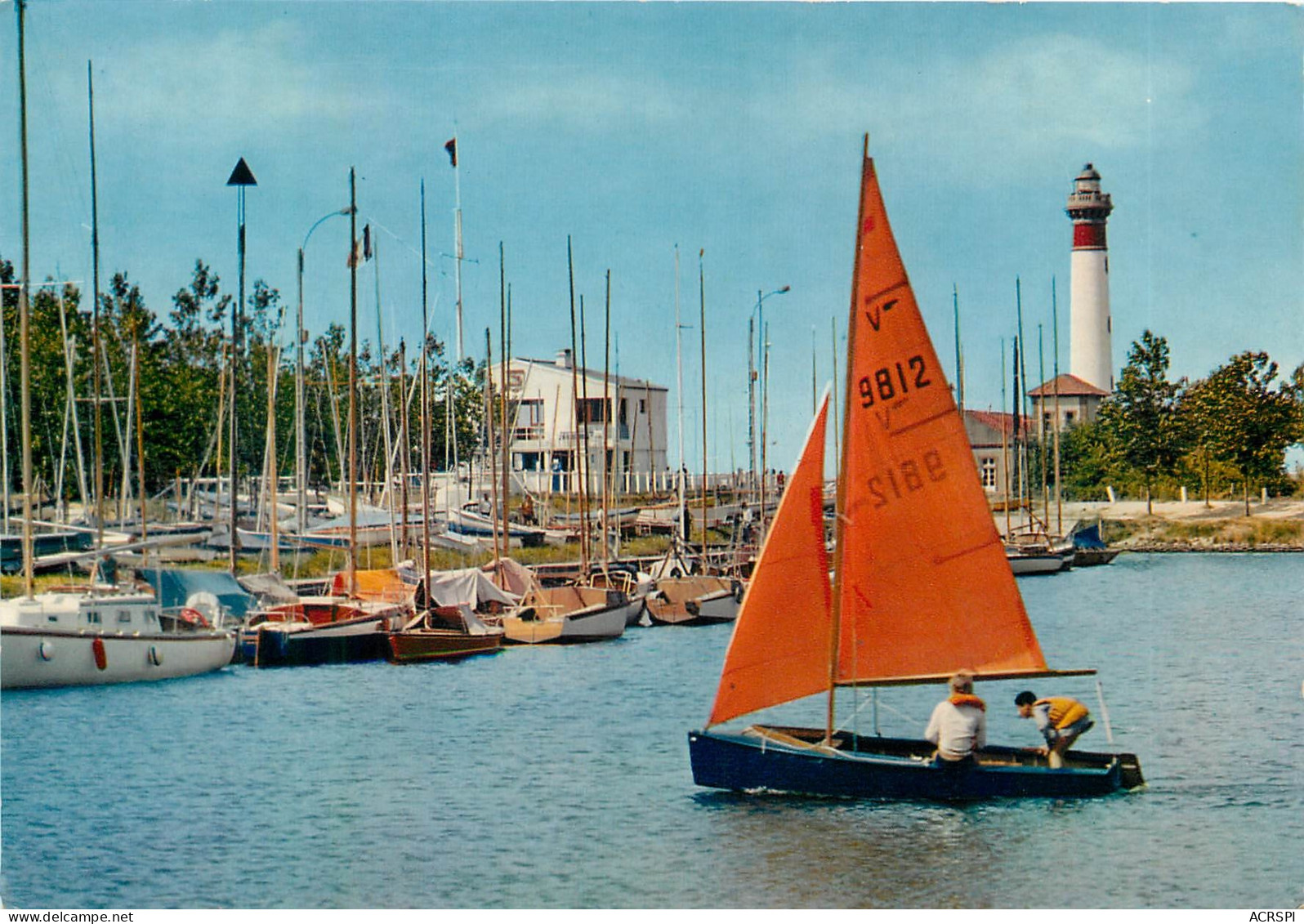 OUISTREHAM RIVA BELLA Bassin Des Yachts Sortie De Voiliers 25(scan Recto-verso) MB2385 - Ouistreham