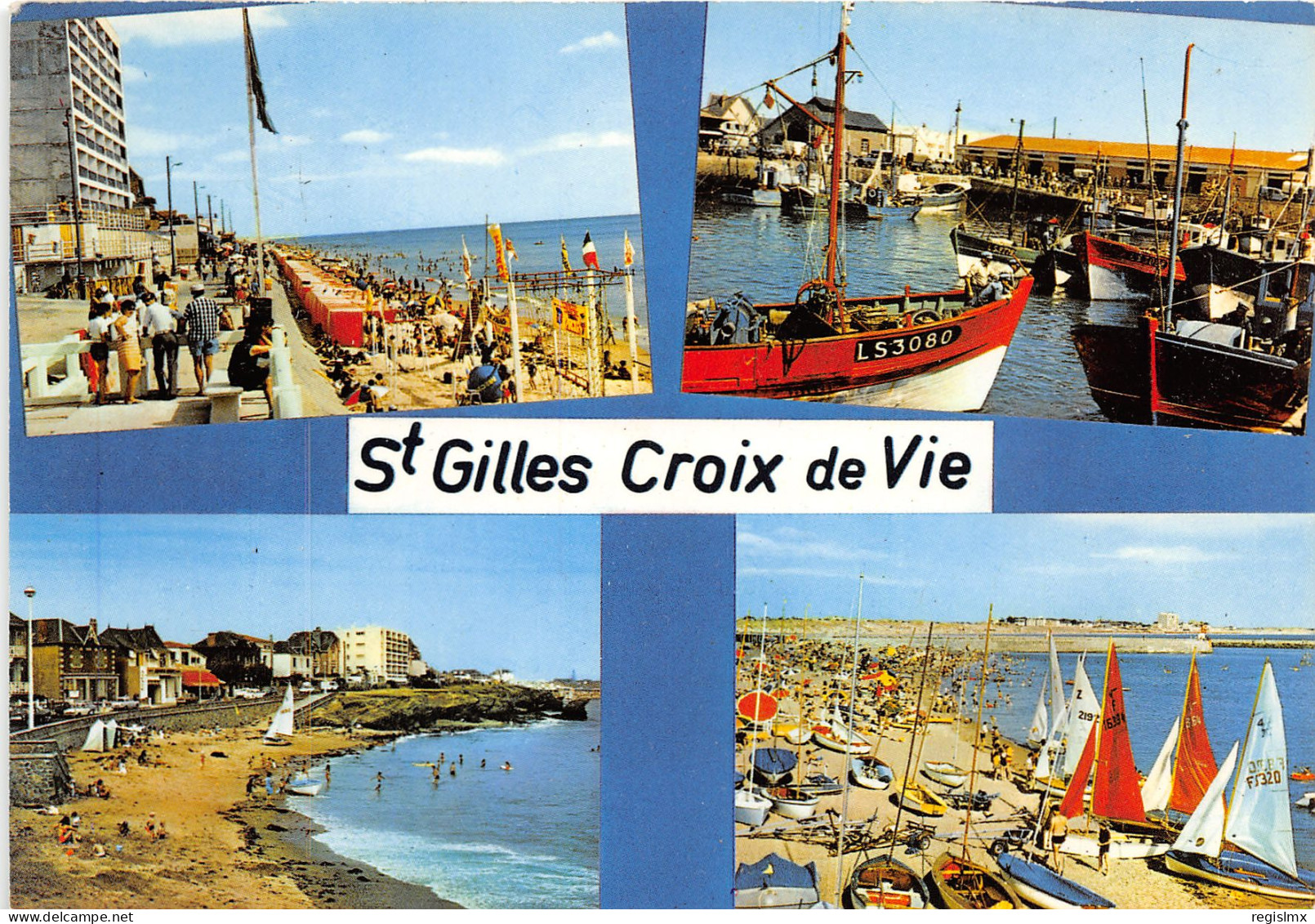 85-SAINT GILLES CROIX DE VIE-N°1032-A/0107 - Saint Gilles Croix De Vie