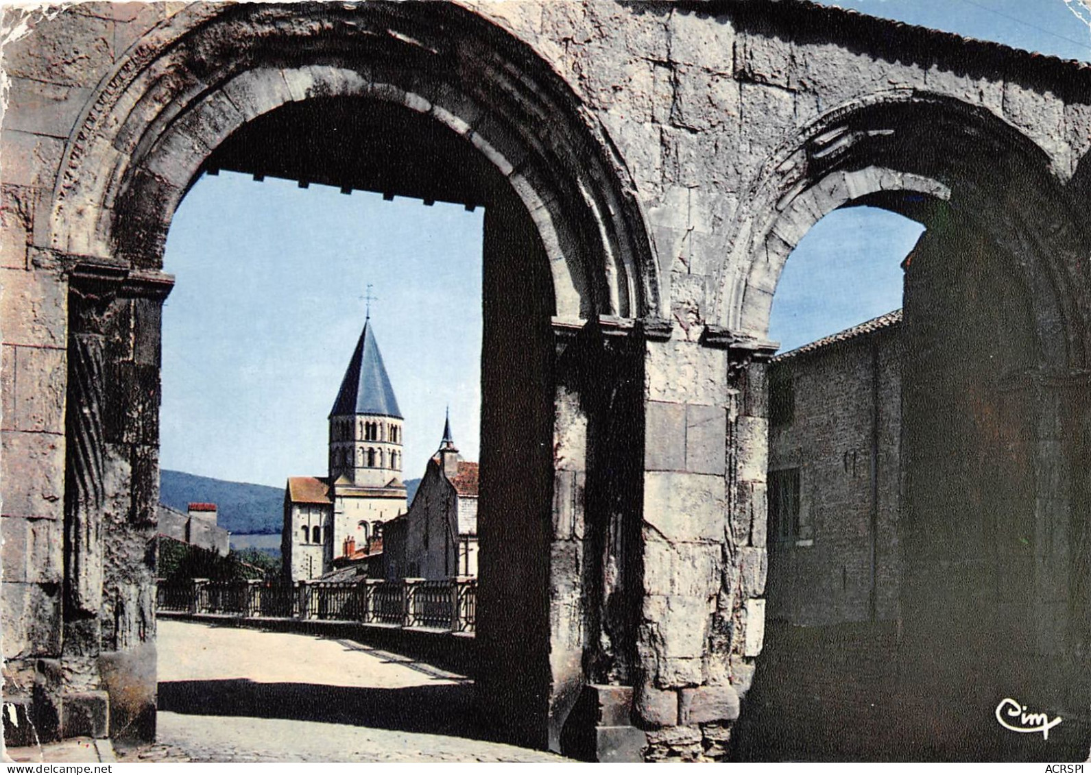 CLUNY Portes Abbatiales Et Transept Sud De L Abbaye 4(scan Recto-verso) MA2273 - Cluny