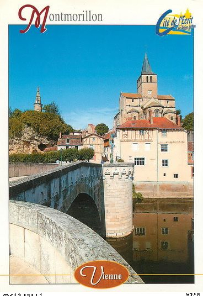 MONTMORILLON  église Notre Dame 14   (scan Recto-verso)MA2272Ter - Montmorillon