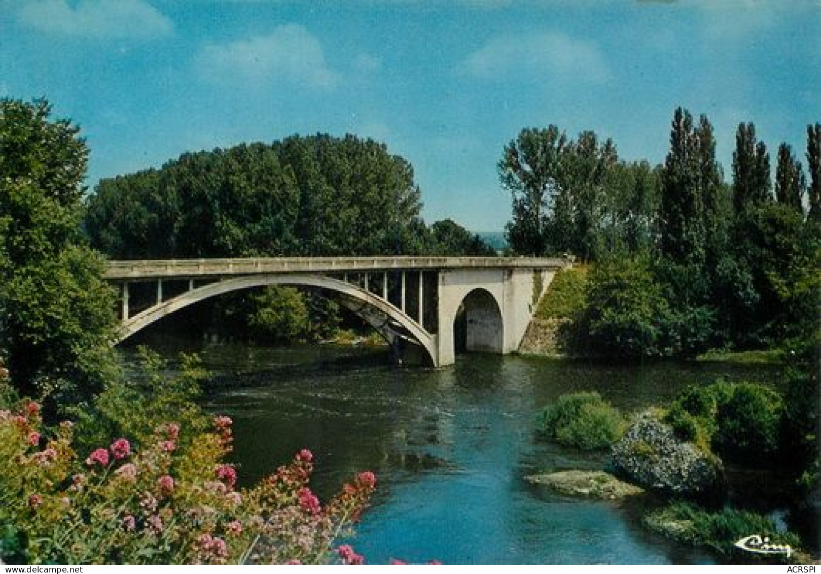 LA ROCHE POSAY  Le Pont Sur La Creuse    4   (scan Recto-verso)MA2272Ter - La Roche Posay