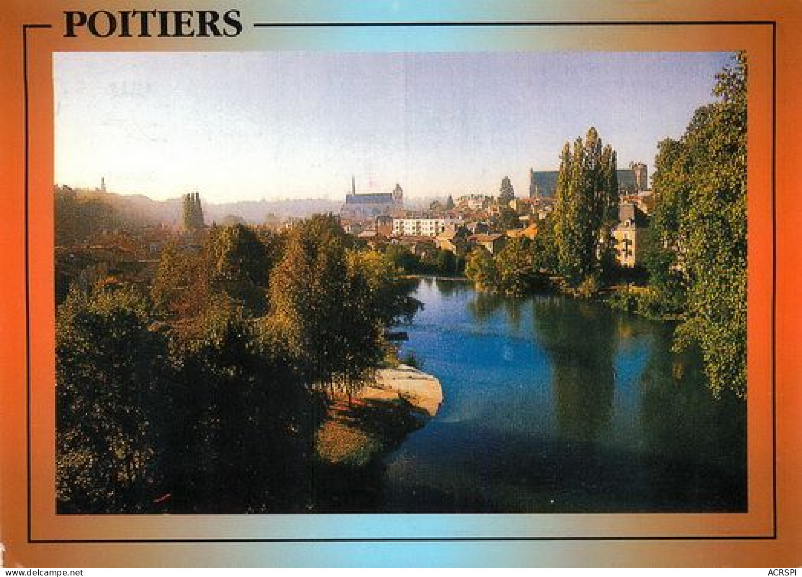 POITIERS  Vue Sur Le Clain  43 (scan Recto-verso)MA2272Bis - Poitiers