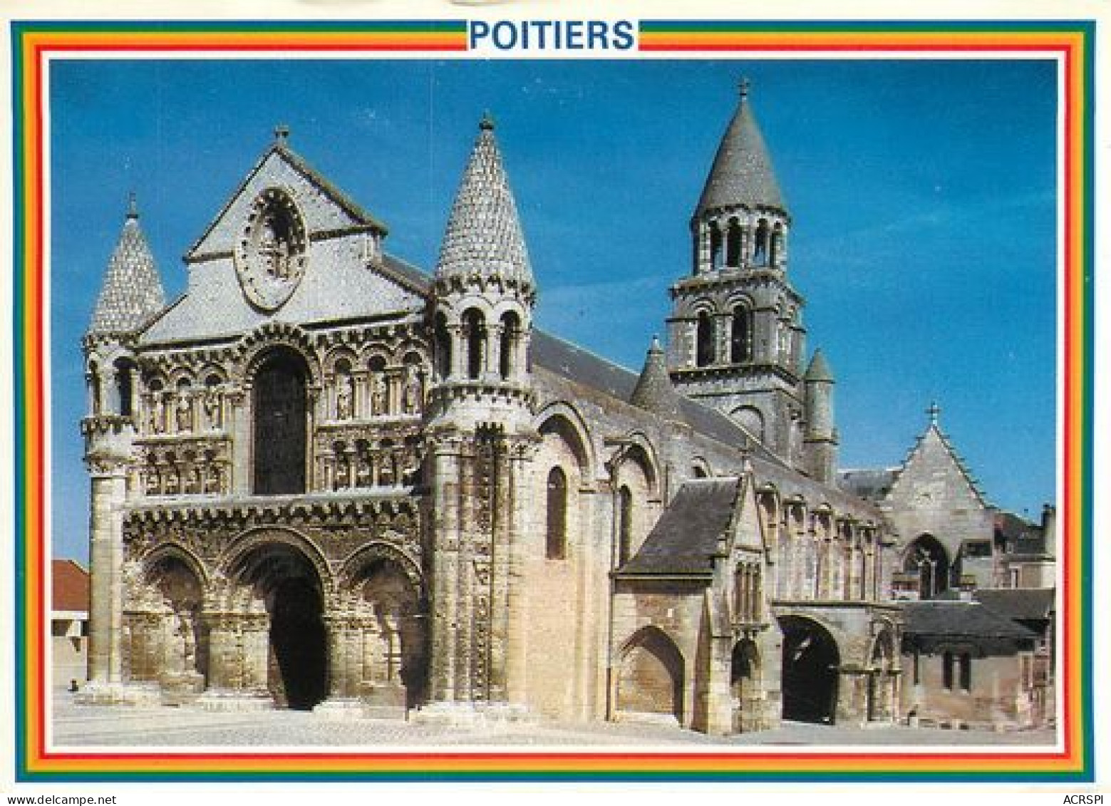 POITIERS  Notre Dame La Grande  Art Roman Poitevin  42 (scan Recto-verso)MA2272Bis - Poitiers