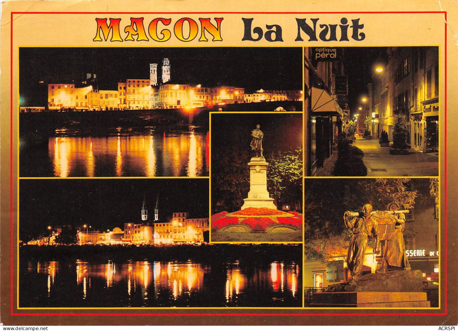 MACON La Nuit Macon Saone Et Loire Carrefour De L Europe 22(scan Recto-verso) MA2272 - Macon