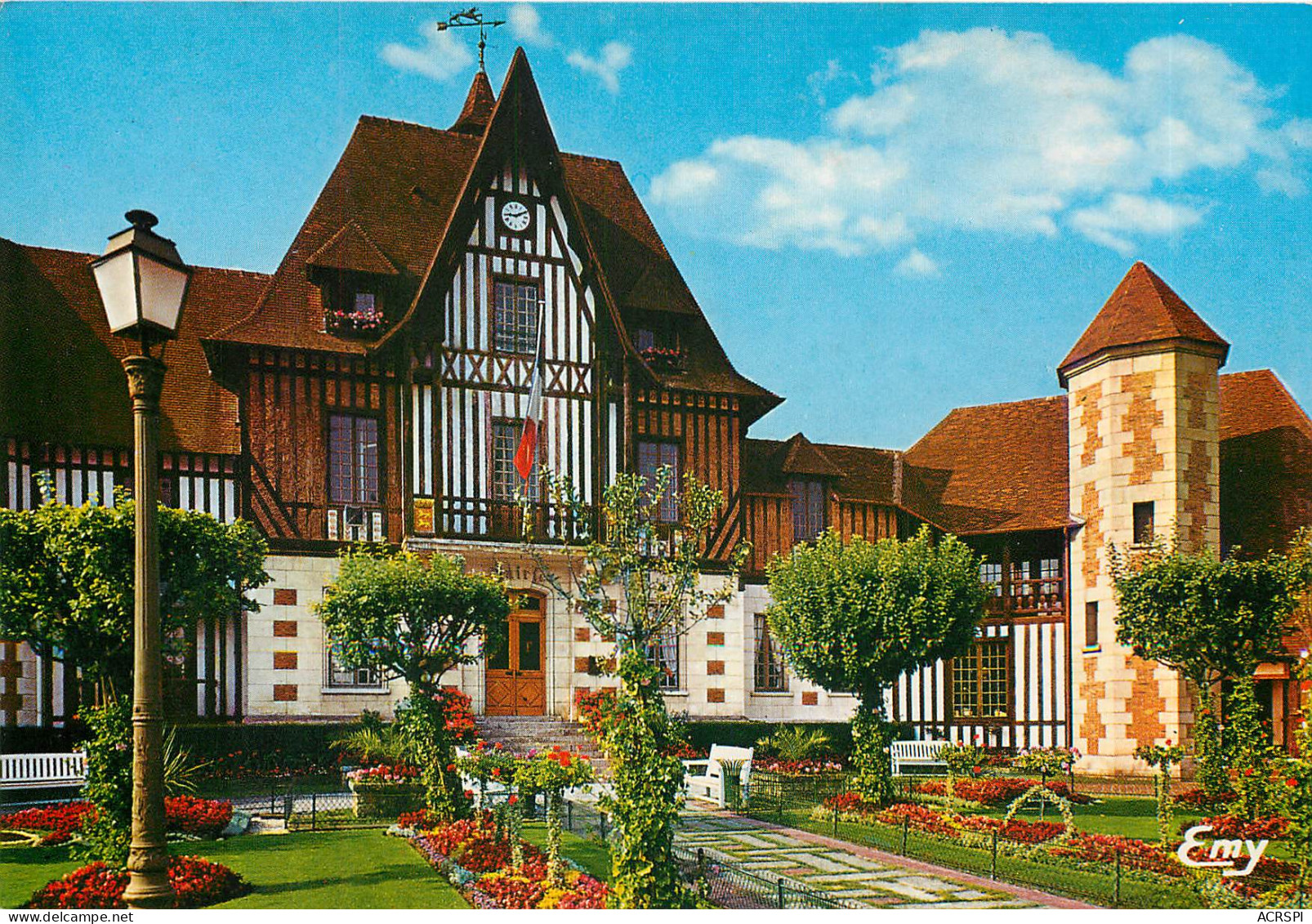 DEAUVILLE  L Hotel De Ville Et L Office Du Tourisme 21(scan Recto-verso) MB2386 - Deauville