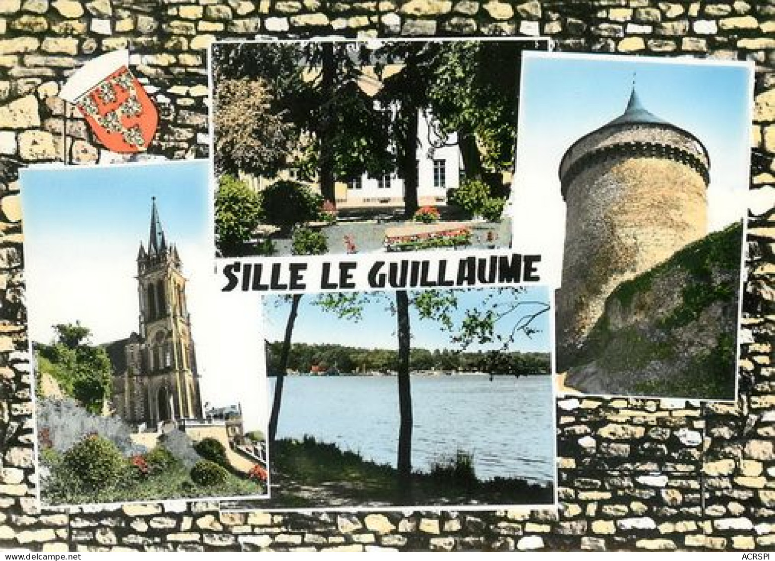 SILLE LE GUILLAUME   Plage  église Et Tour  15   (scan Recto-verso)MA2271Ter - Sille Le Guillaume