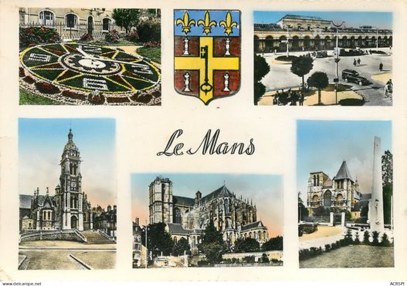 LE MANS   5 Vues De La Ville   21  (scan Recto-verso)MA2271Bis - Le Mans