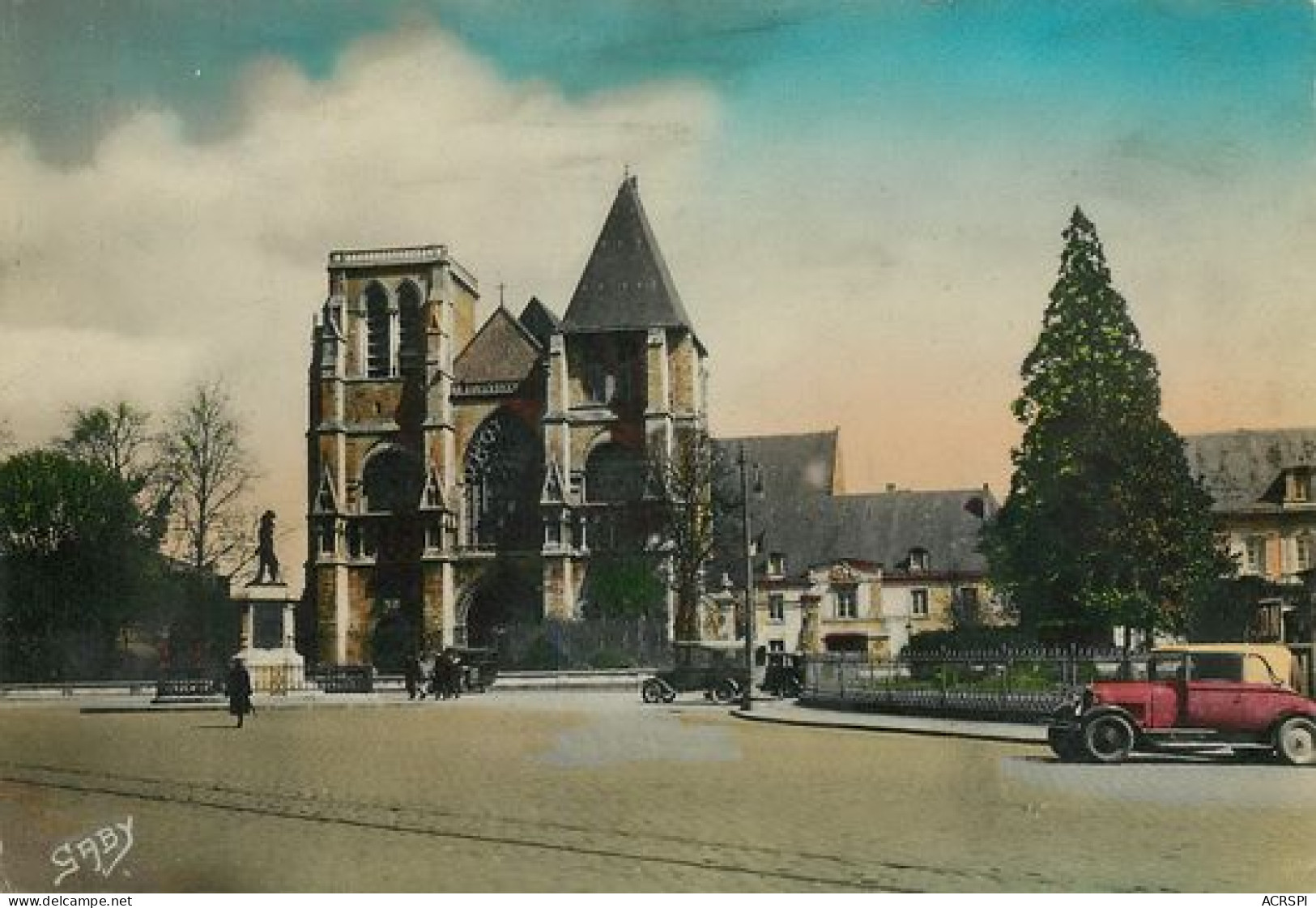 LE MANS   église Notre Dame De La COUTURE Place Aristide Briand  29  (scan Recto-verso)MA2271Bis - Le Mans