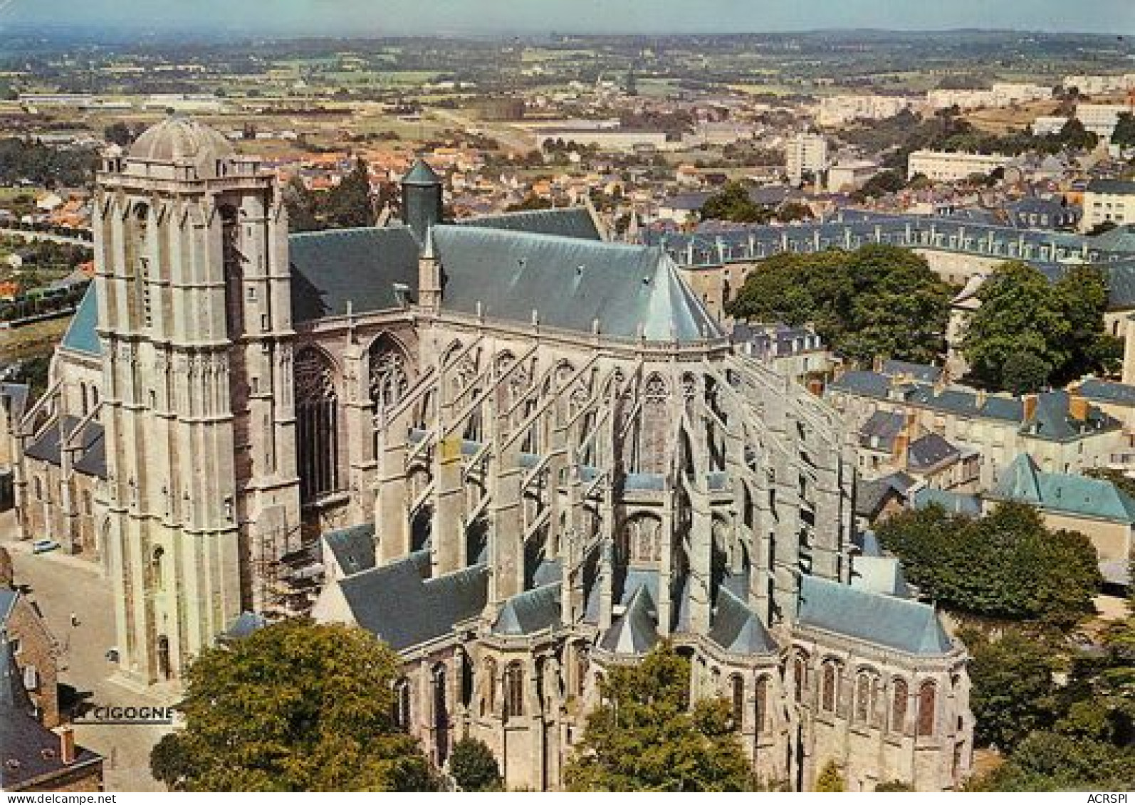 LE MANS   La Cathedrale  27  (scan Recto-verso)MA2271Bis - Le Mans