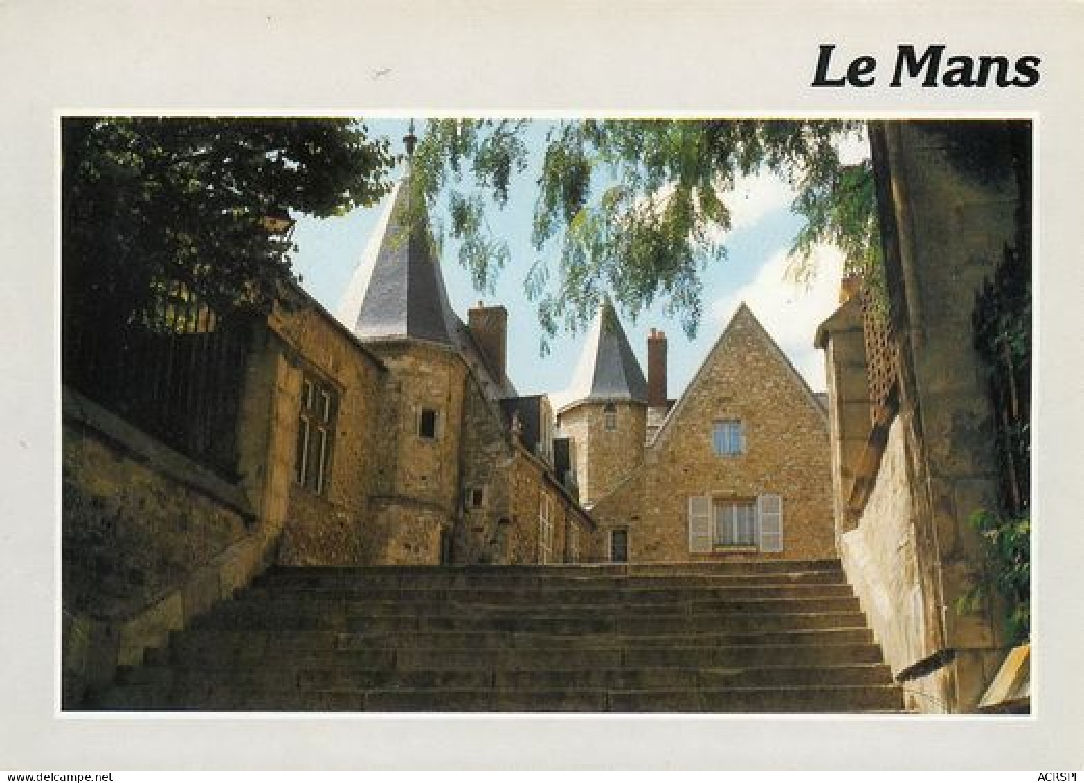 LE MANS  Place Saint Michel  7   (scan Recto-verso)MA2271Bis - Le Mans