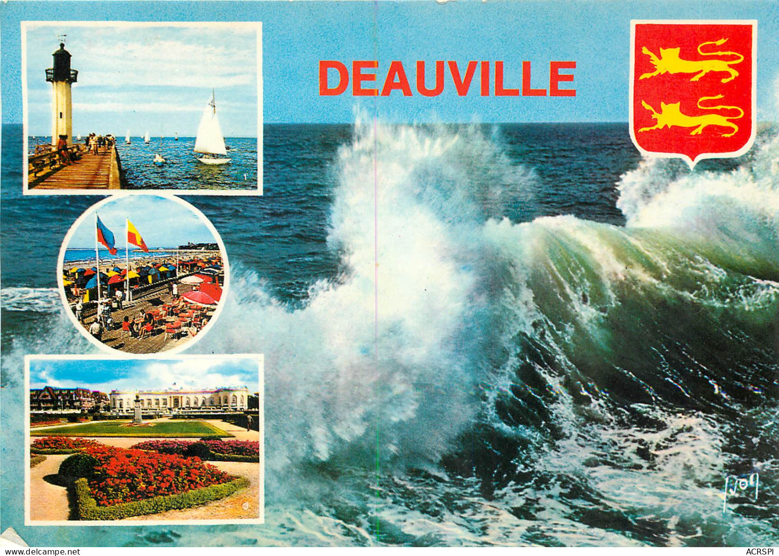 DEAUVILLE L Chenal Les Planches Le Casino 9(scan Recto-verso) MB2386 - Deauville