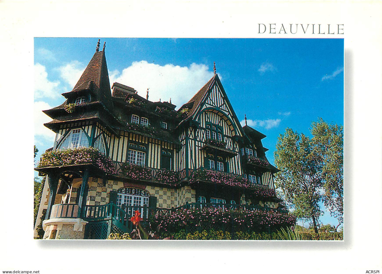 DEAUVILLE Villa Strassburger 3(scan Recto-verso) MB2386 - Deauville
