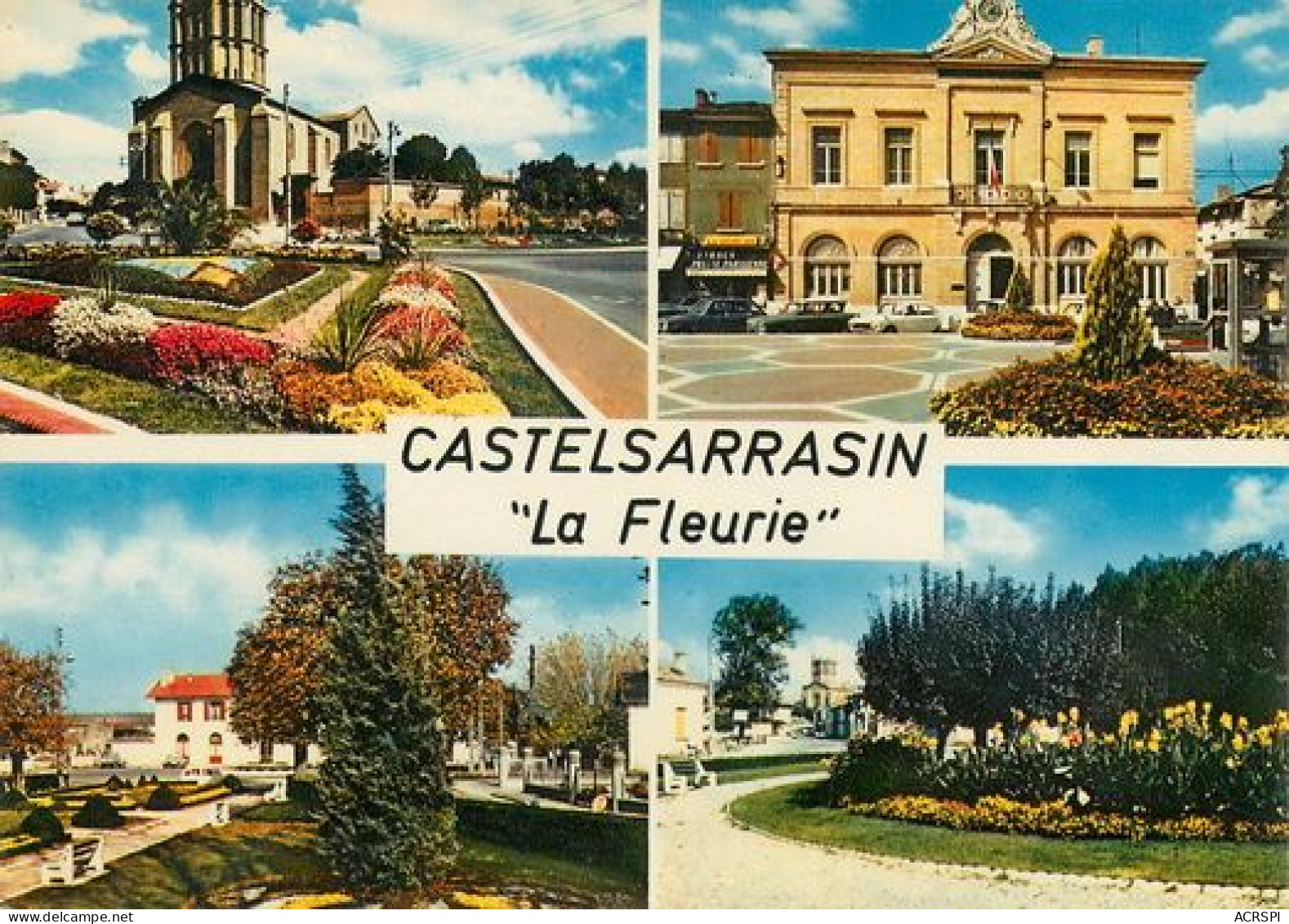 CASTELSARRASIN La Fleurie   38  (scan Recto-verso)MA2270Bis - Castelsarrasin