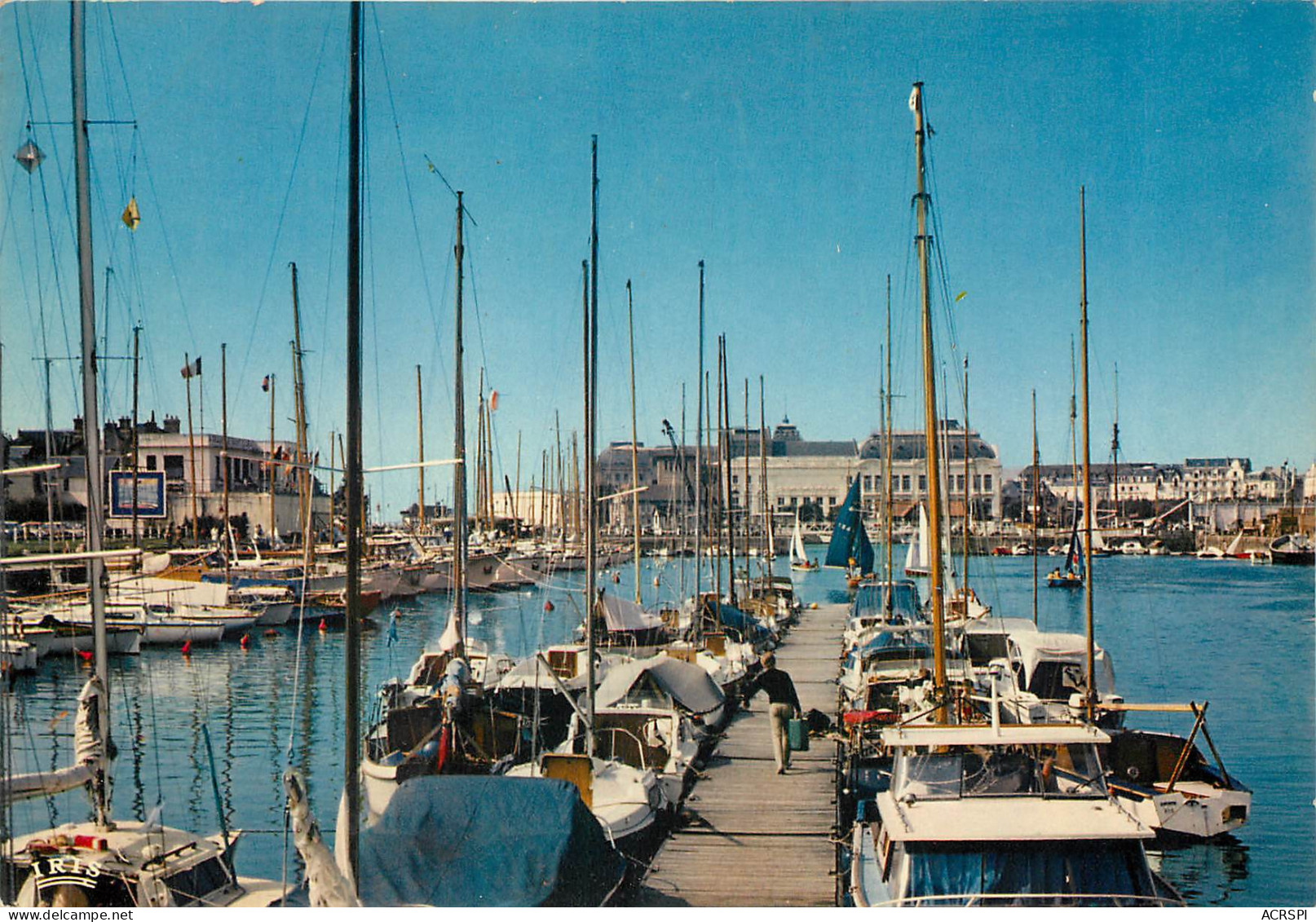 DEAUVILLE TROUVILLE Le Bassin Des Yachts Et Le Casino De Trouville 20(scan Recto-verso) MB2387 - Deauville