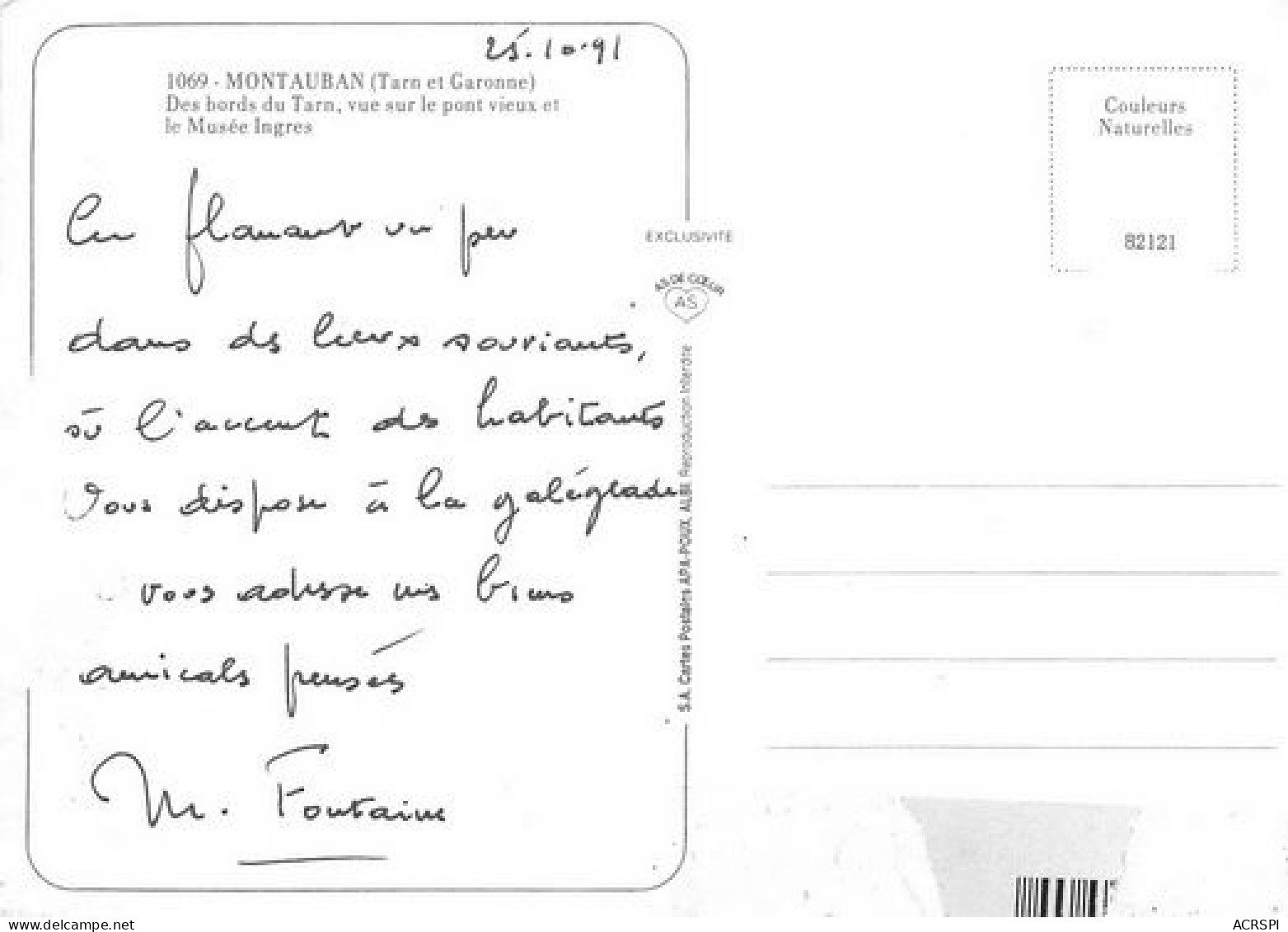 MONTAUBAN  Les Bords Du Tarn   12   (scan Recto-verso)MA2270Bis - Montauban