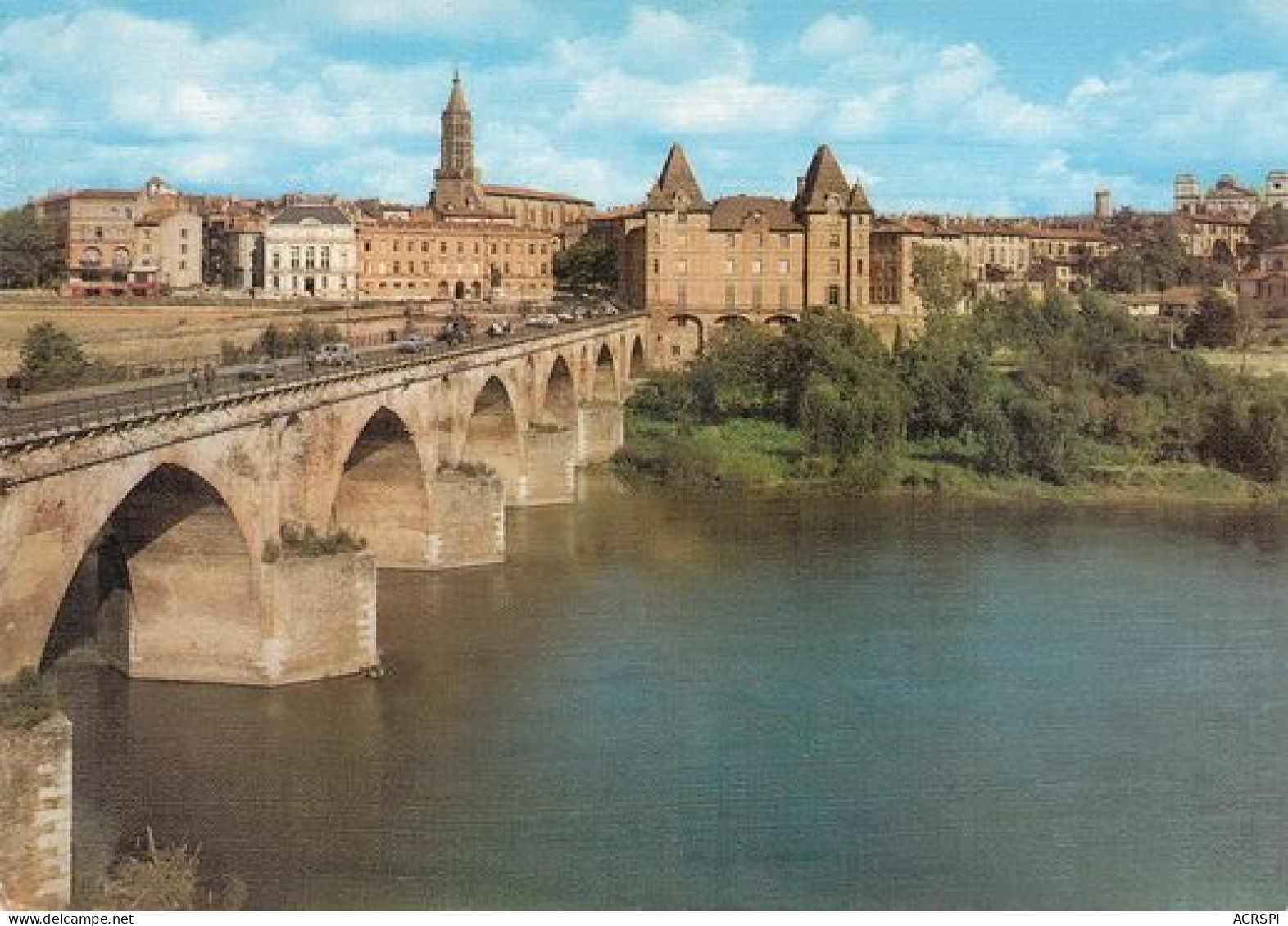 MONTAUBAN Vue Panoramique  Sur Le Pont Vieux 1   (scan Recto-verso)MA2270Bis - Montauban