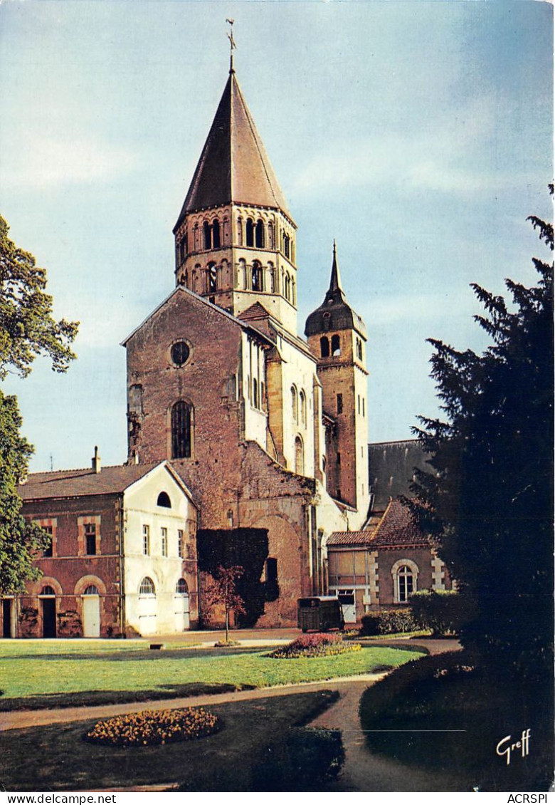 CLUNY Abbaye Clocher De L Eau Benite Et Clocher De L Horloge 20(scan Recto-verso) MA2270 - Cluny