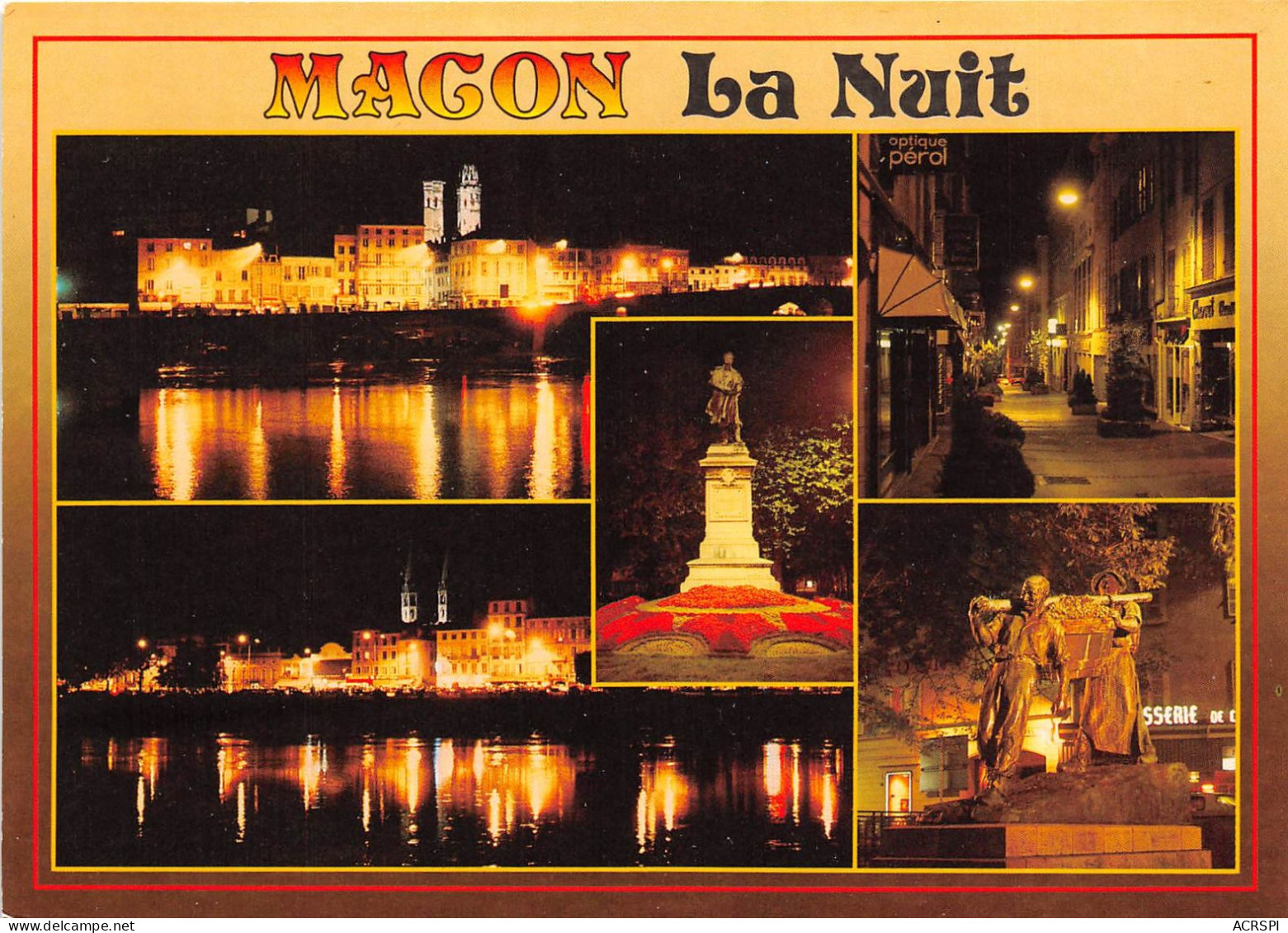 MACON La Nuit 14(scan Recto-verso) MA2270 - Macon