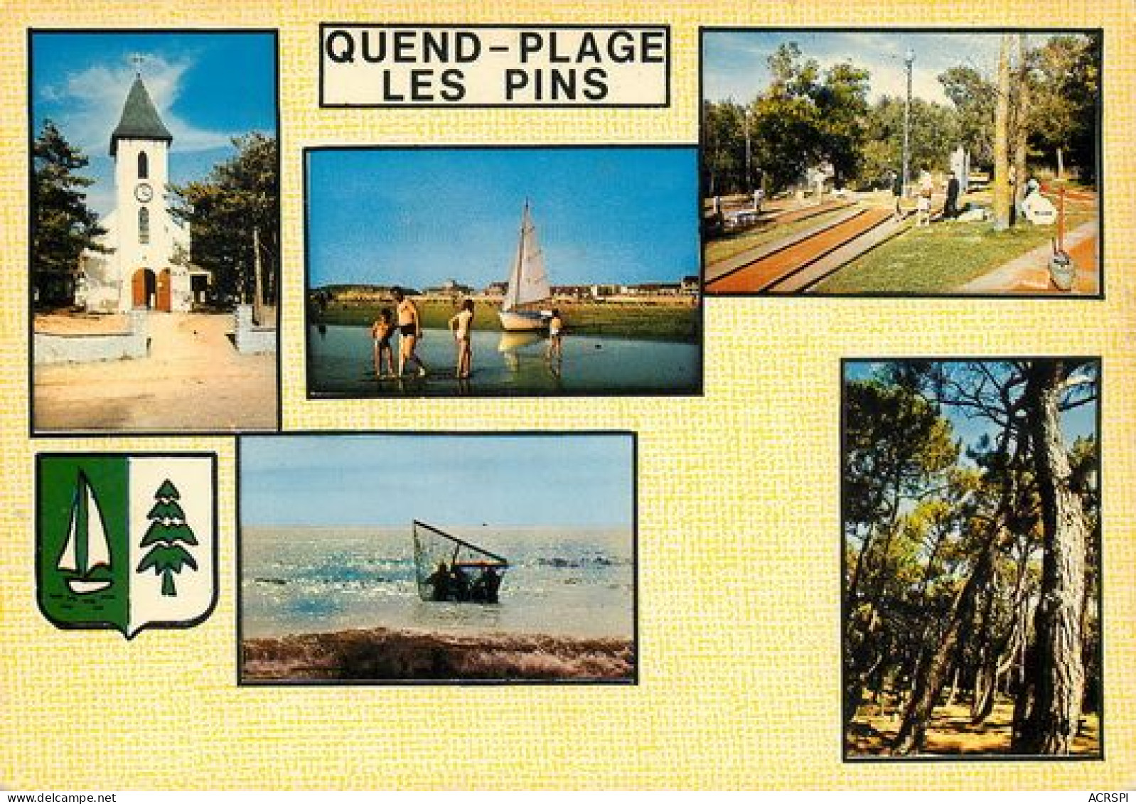 QUEND PLAGE LES PINS  22   (scan Recto-verso)MA2269Ter - Quend