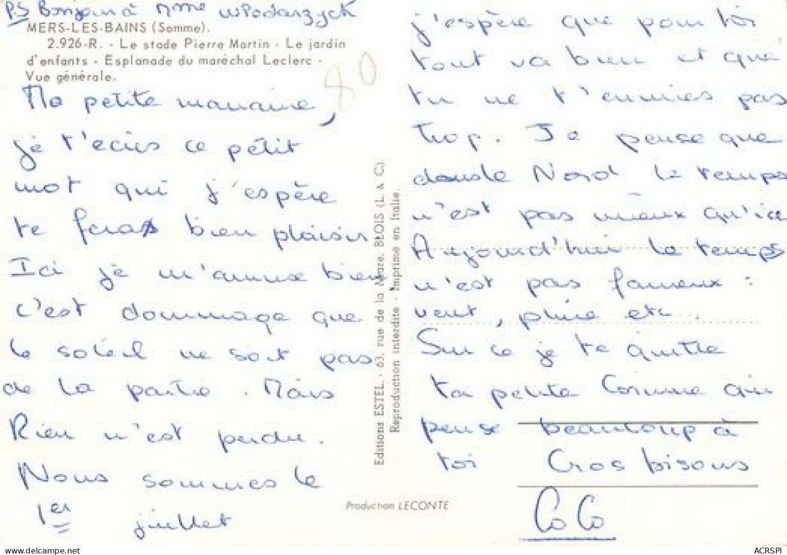 MERS LES BAINS  Multivue  17   (scan Recto-verso)MA2269Ter - Mers Les Bains