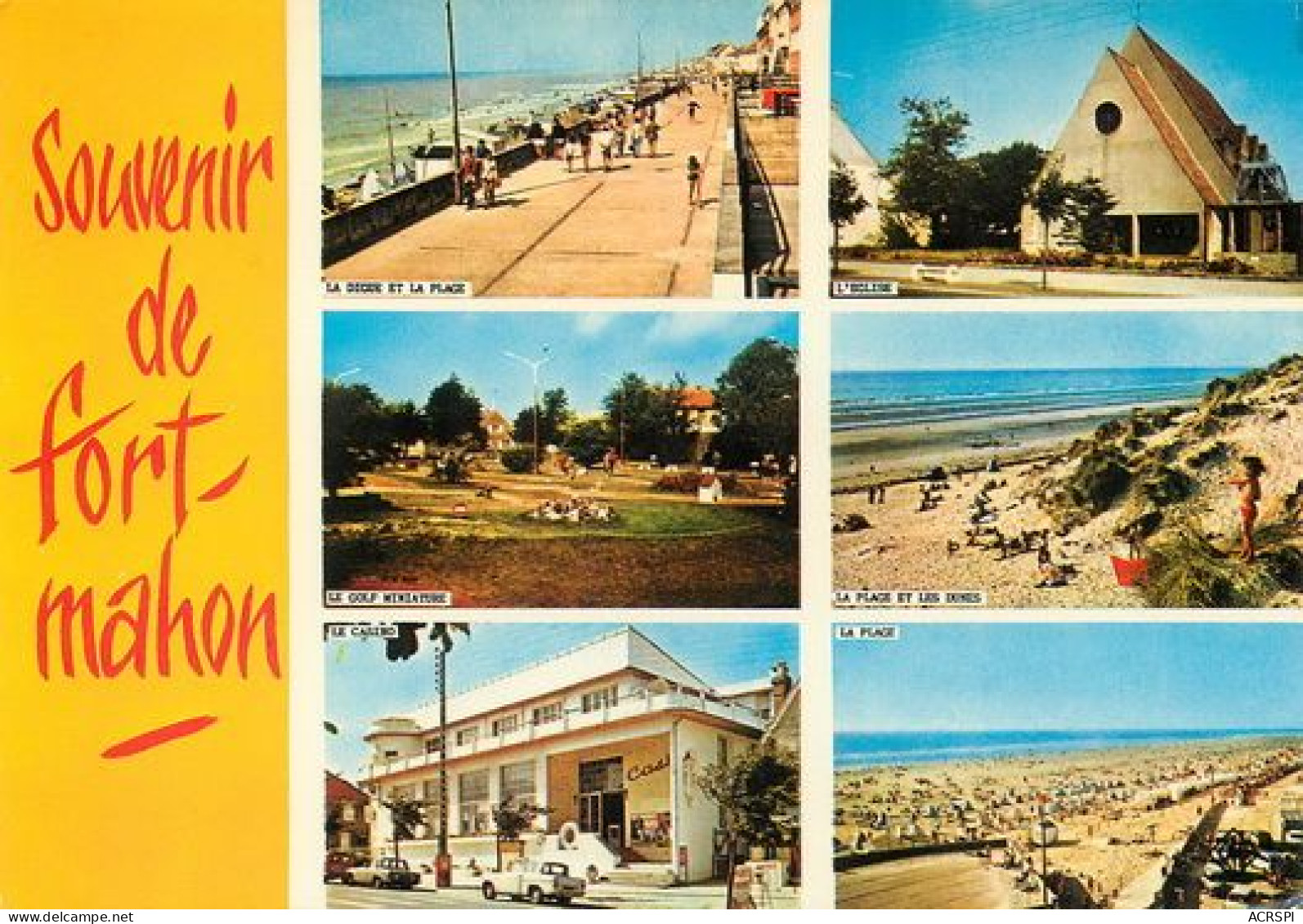 FORT MAHON  Souvenir  10   (scan Recto-verso)MA2269Ter - Fort Mahon