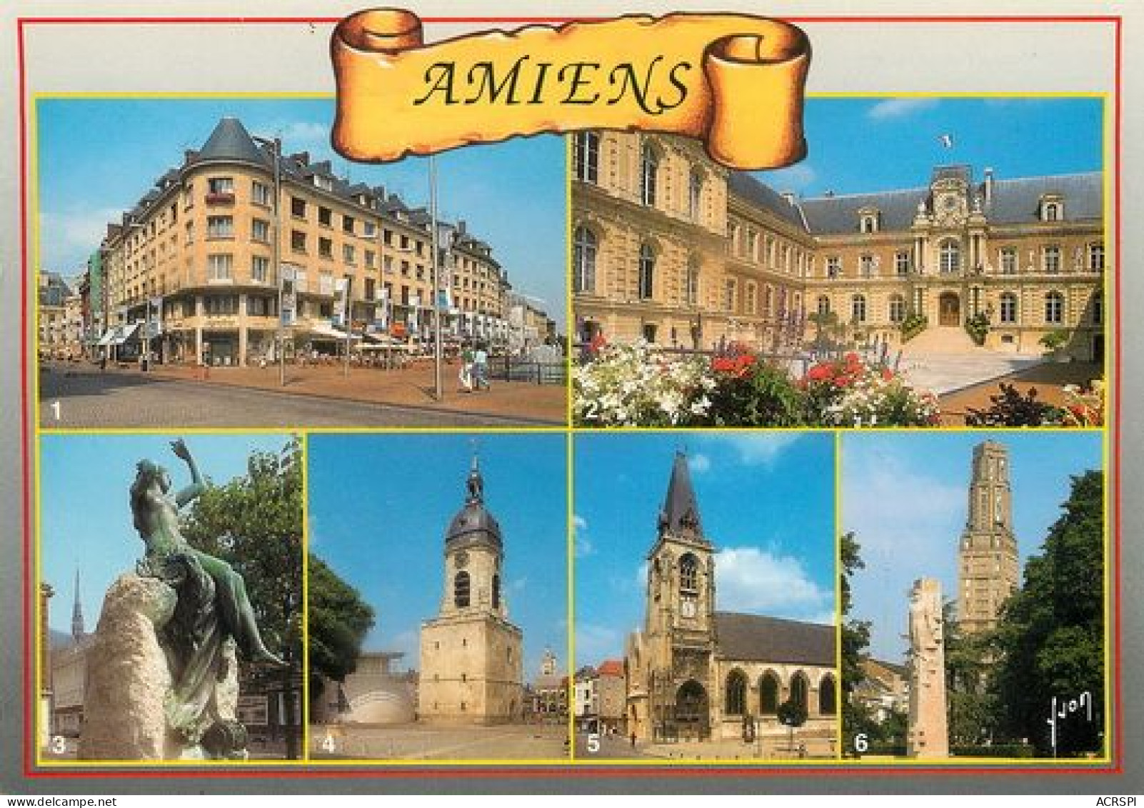 AMIENS  Les Monuments De La Ville  33   (scan Recto-verso)MA2269Bis - Amiens