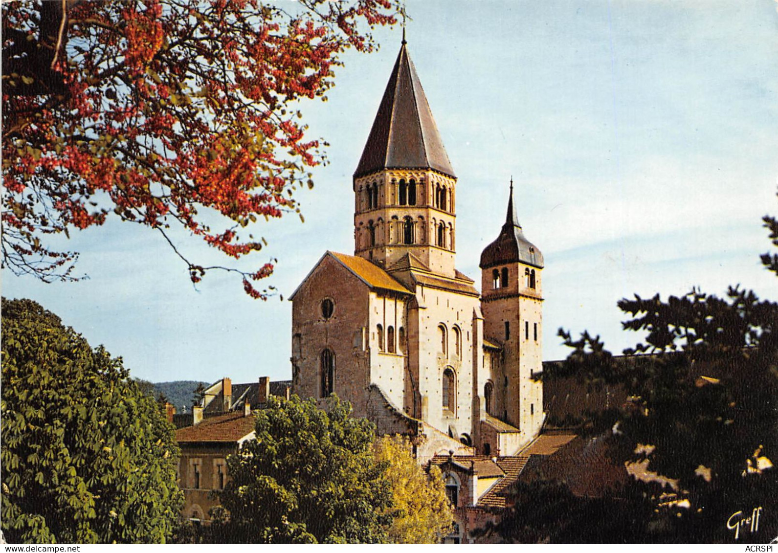 Abbaye De CLUNY Clocher De L Eau Benite Et Clocher De L Horloge 17(scan Recto-verso) MA2269 - Cluny