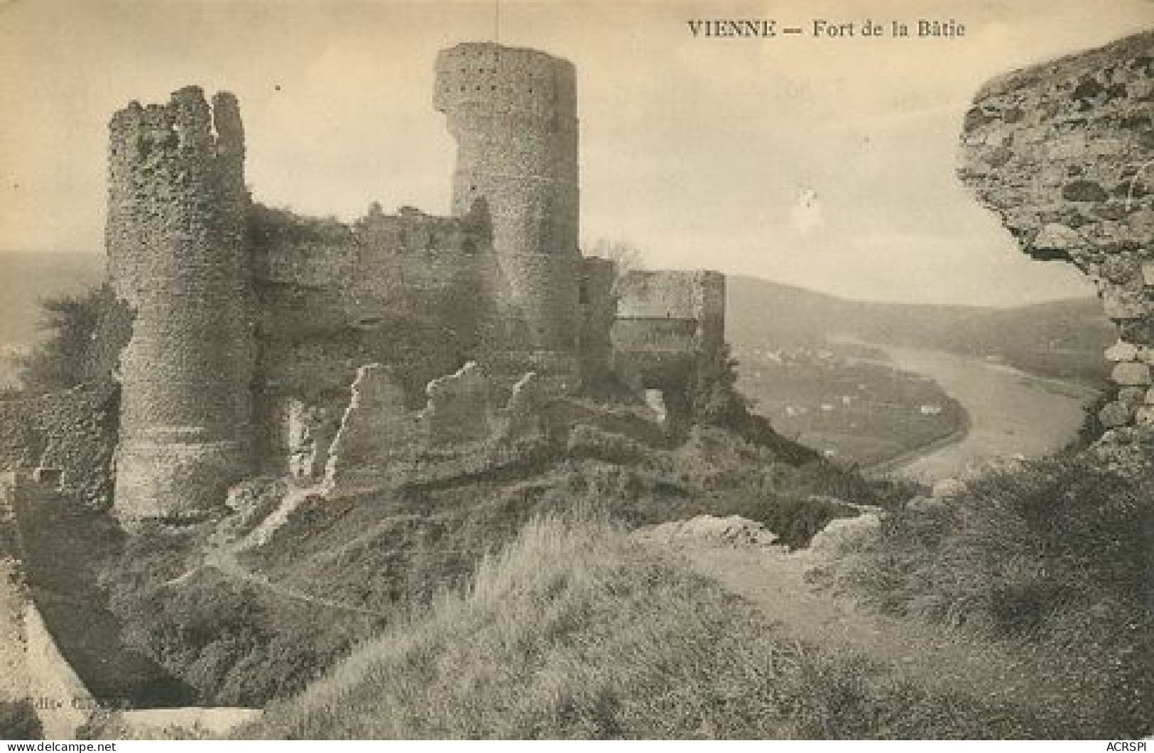 VIENNE Le Fort De La BATIE   41  (scan Recto-verso)MA2268Ter - Vienne